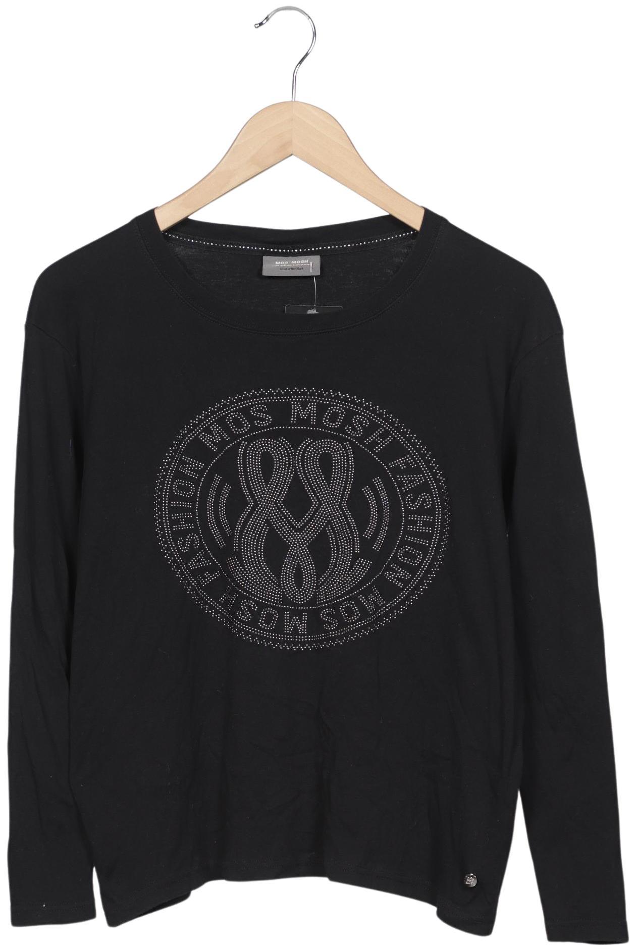 

Mos Mosh Damen Langarmshirt, schwarz, Gr. 36