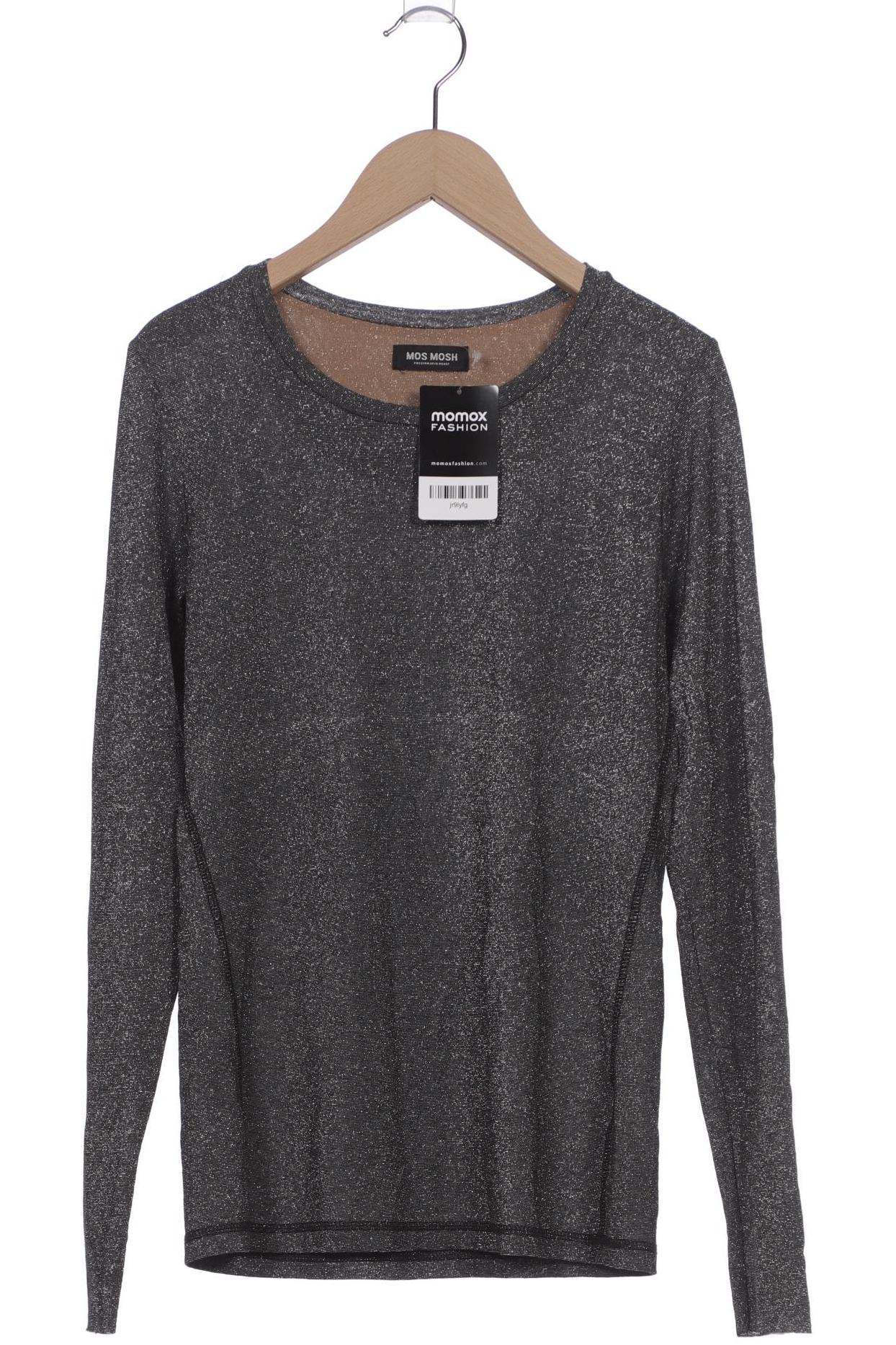 

Mos Mosh Damen Langarmshirt, grau, Gr. 34