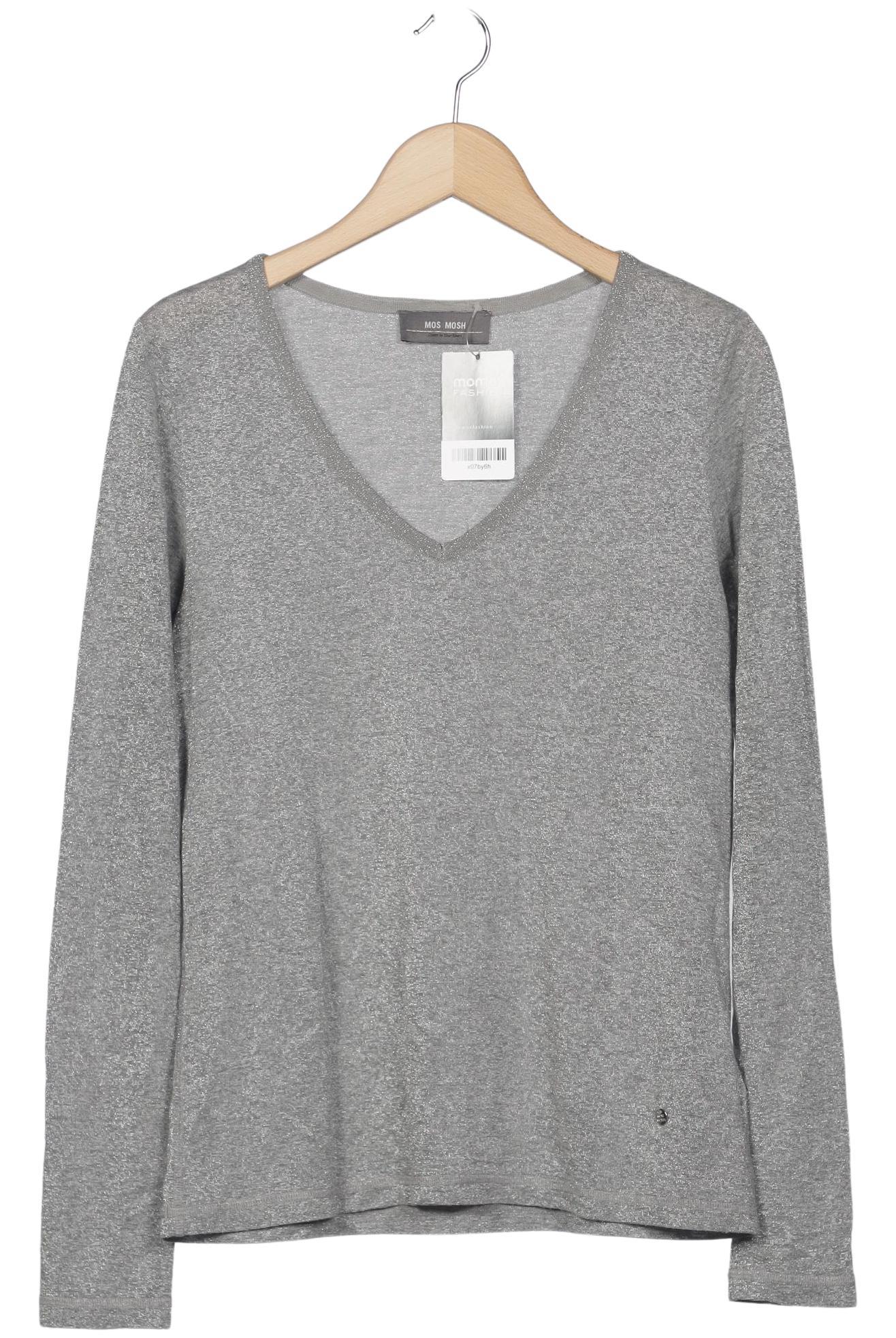 

Mos Mosh Damen Langarmshirt, grau, Gr. 38