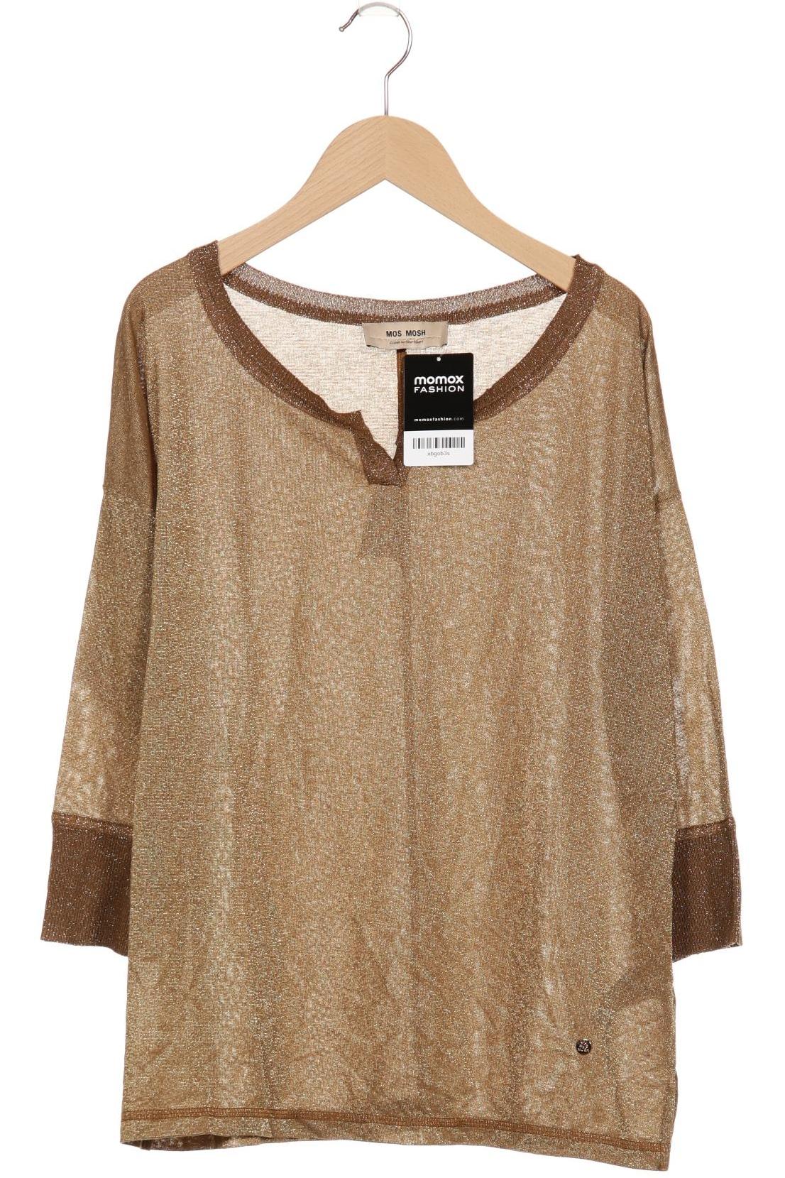 

Mos Mosh Damen Langarmshirt, gold, Gr. 38