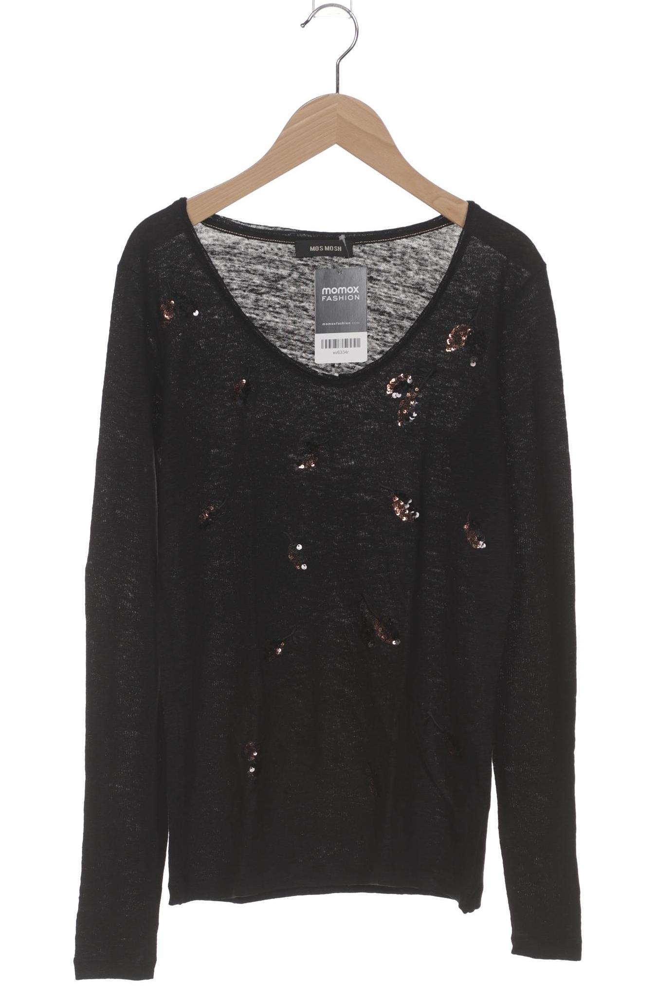 

Mos Mosh Damen Langarmshirt, schwarz, Gr. 34