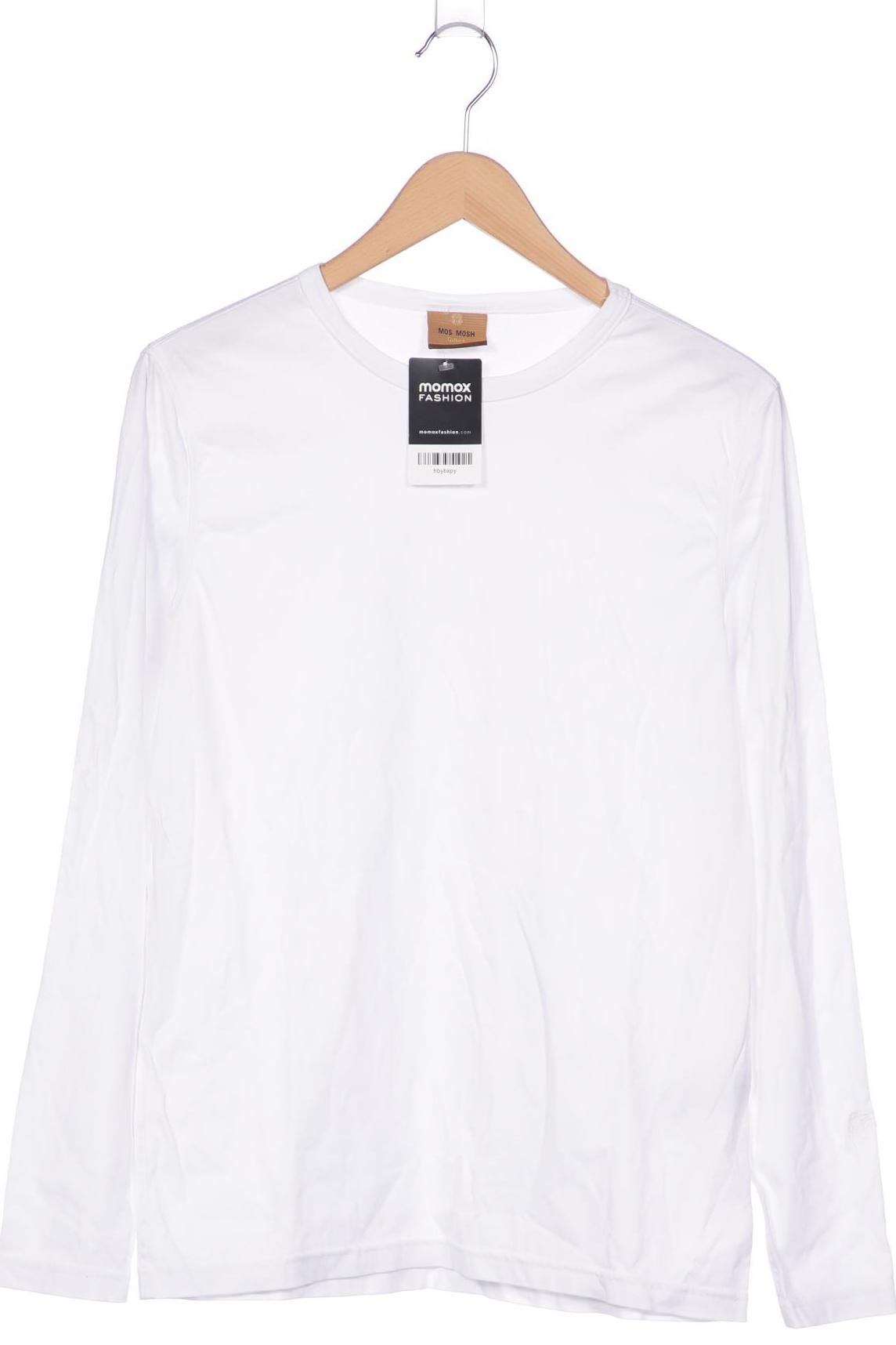 

Mos Mosh Gallery Herren Langarmshirt, weiß, Gr. 46