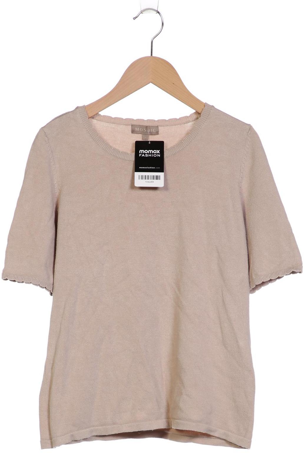

Mosaic Damen Pullover, beige, Gr. 42