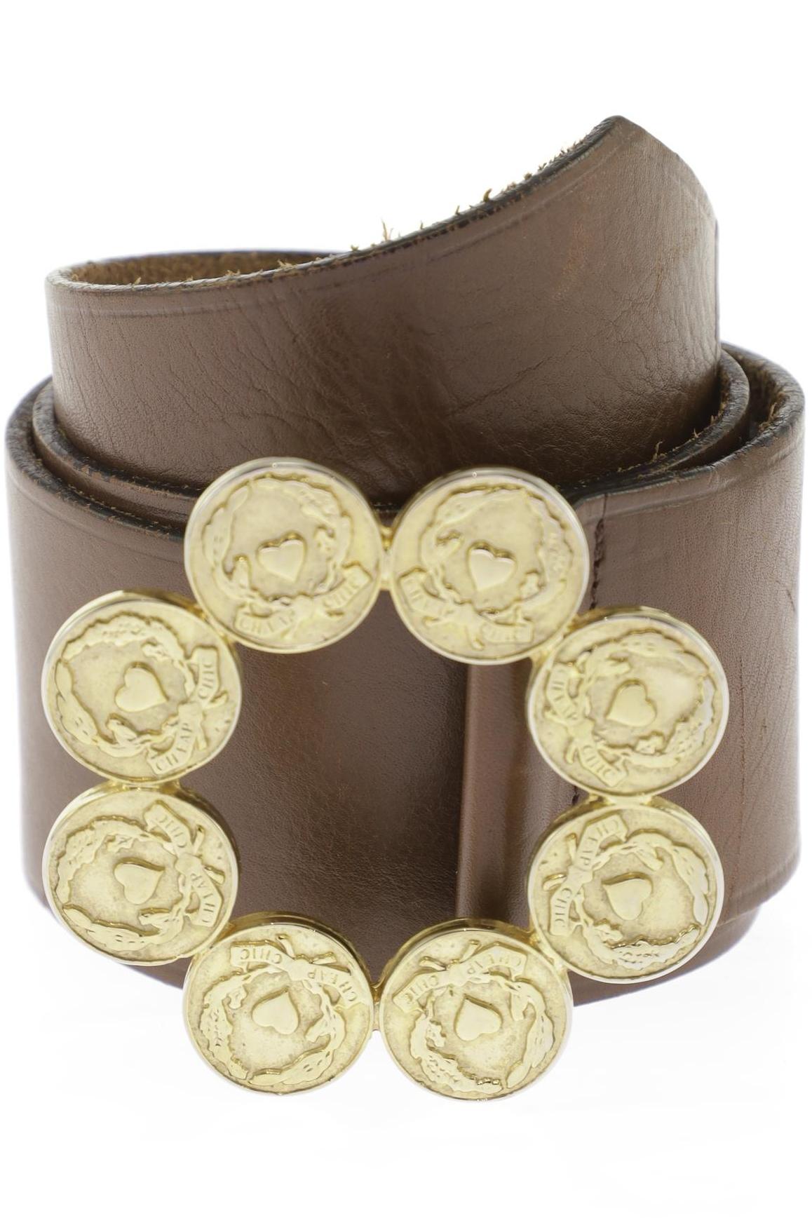 

Moschino Cheap AND Chic Damen Gürtel, braun, Gr. 90