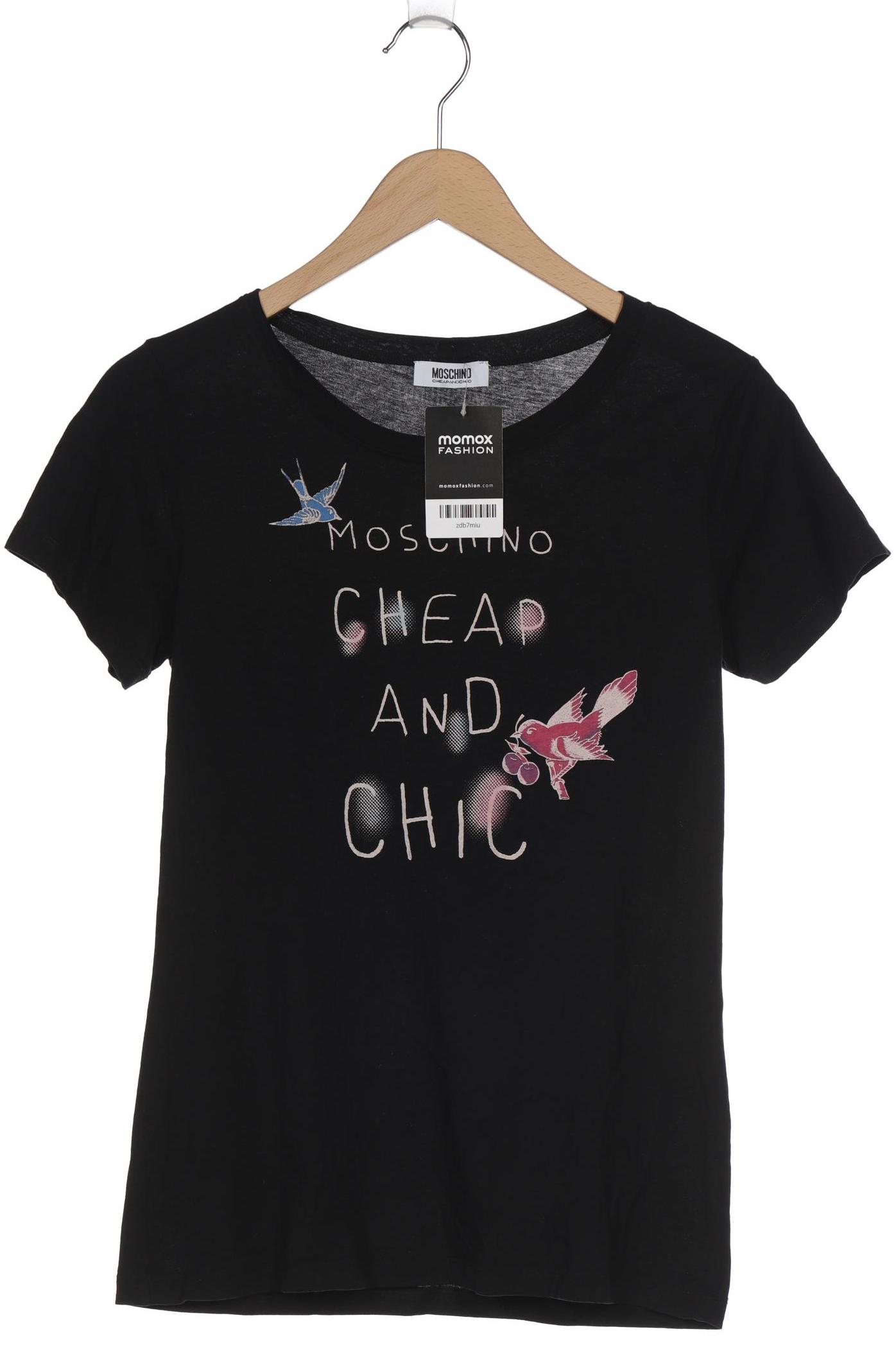 

Moschino Cheap AND Chic Damen T-Shirt, schwarz, Gr. 40