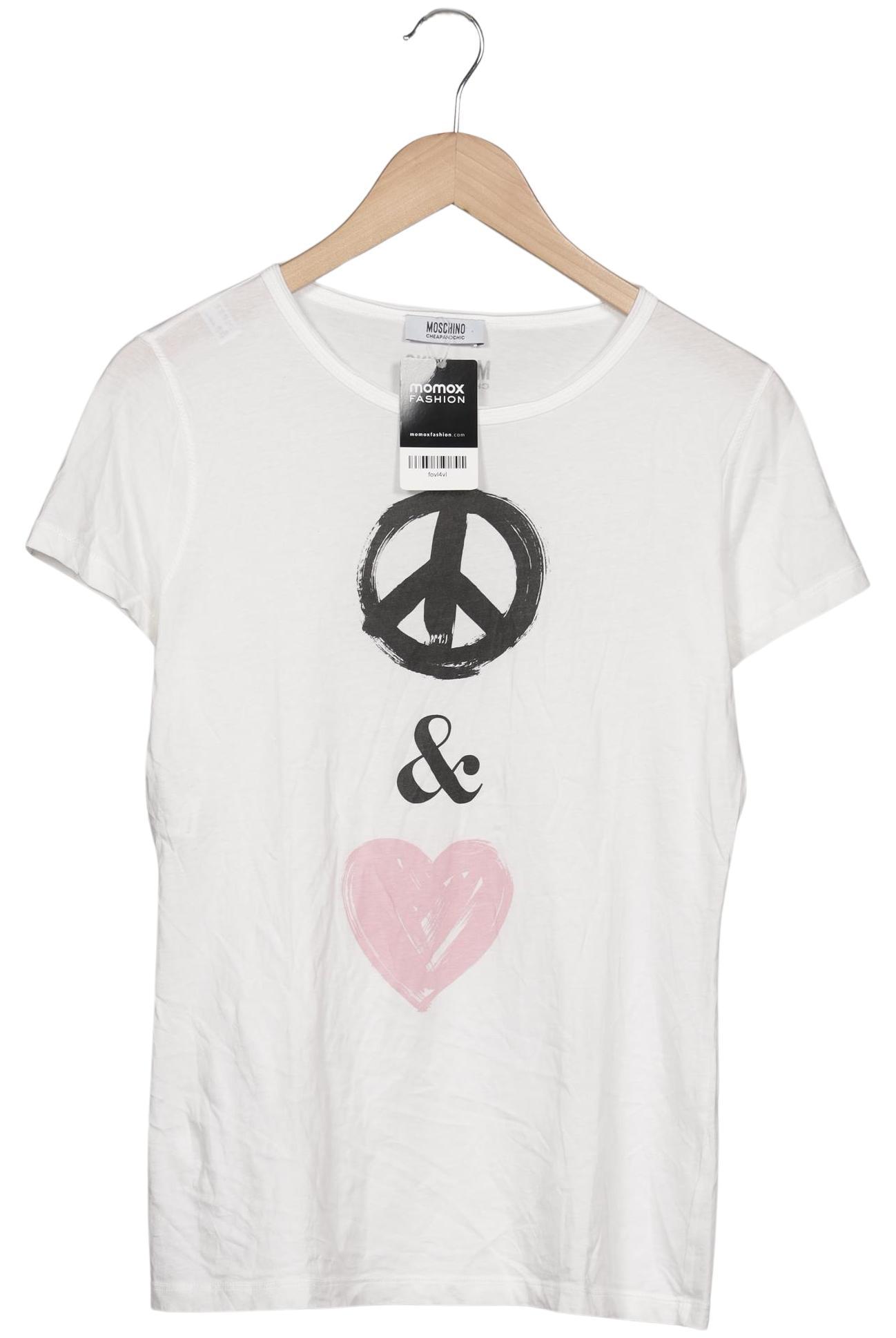 

Moschino Cheap AND Chic Damen T-Shirt, weiß, Gr. 40