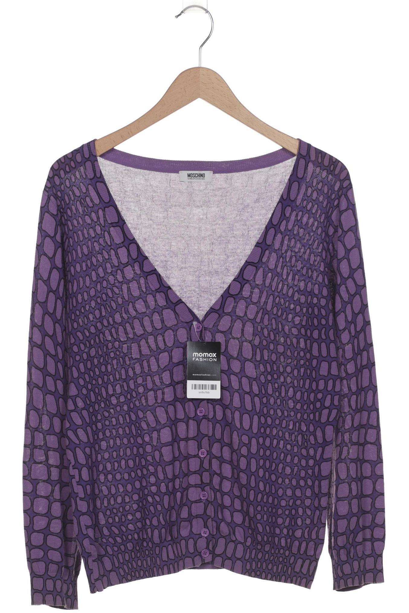 

Moschino Cheap AND Chic Damen Strickjacke, flieder, Gr. 42