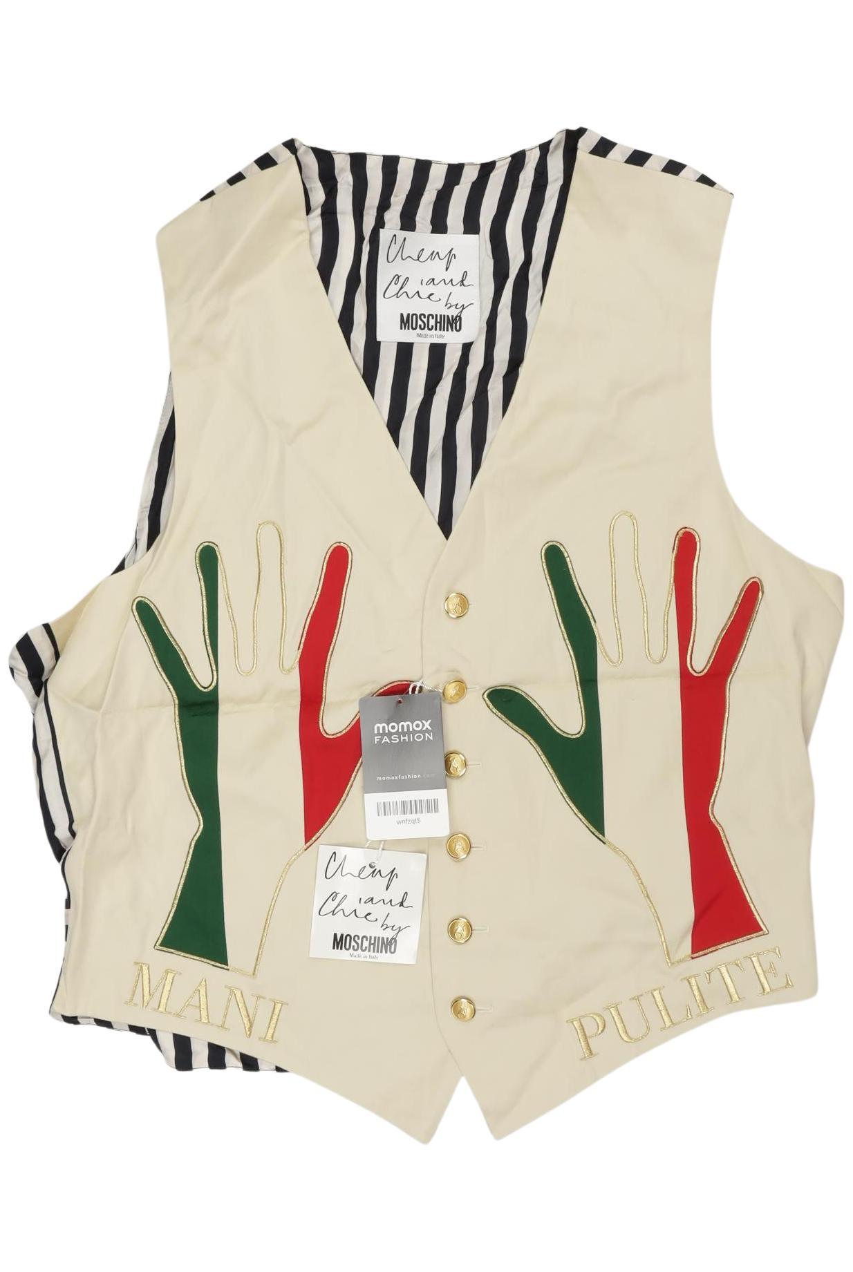 

Moschino Cheap AND Chic Herren Weste, cremeweiß, Gr. 50