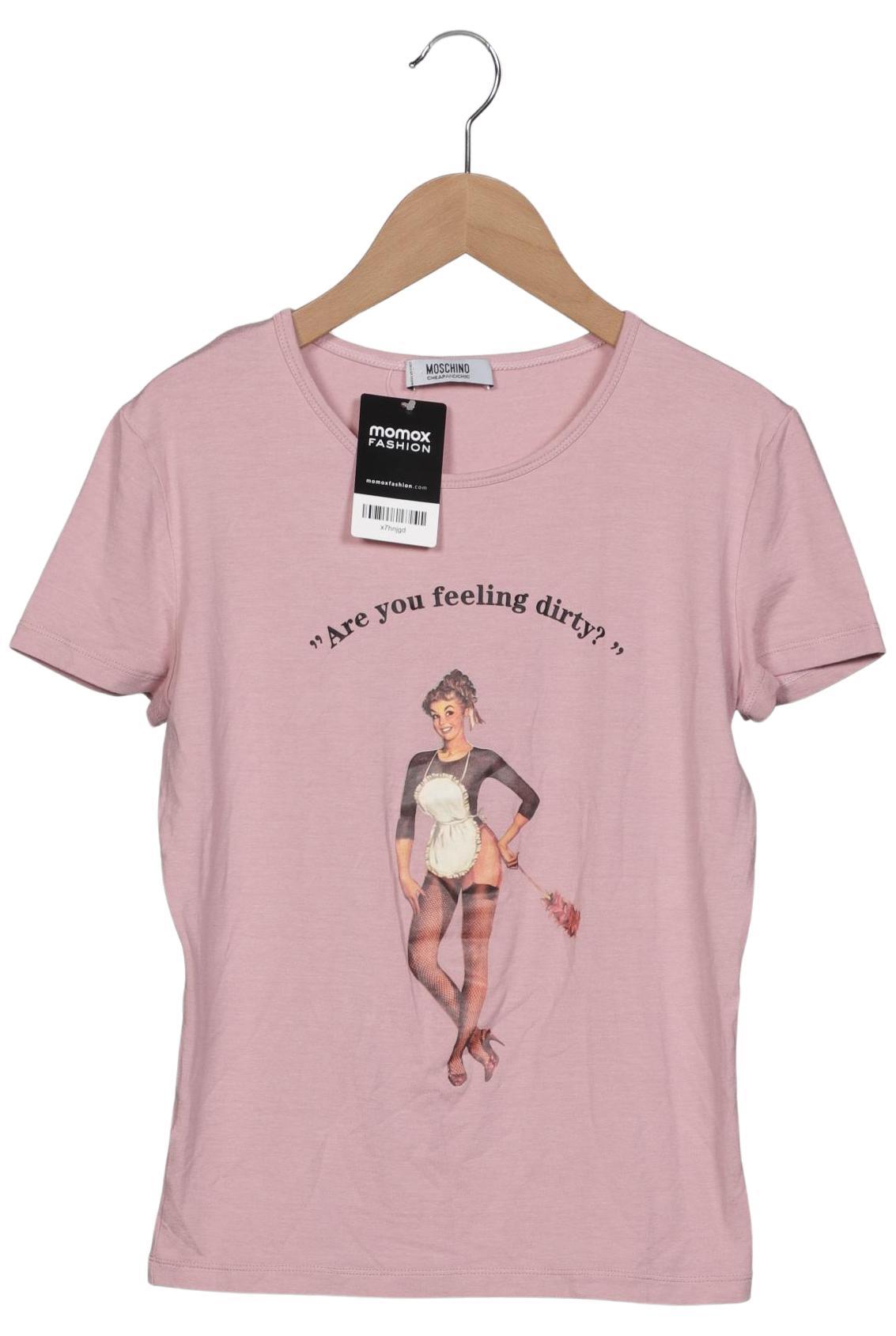 

Moschino Cheap AND Chic Damen T-Shirt, pink, Gr. 36