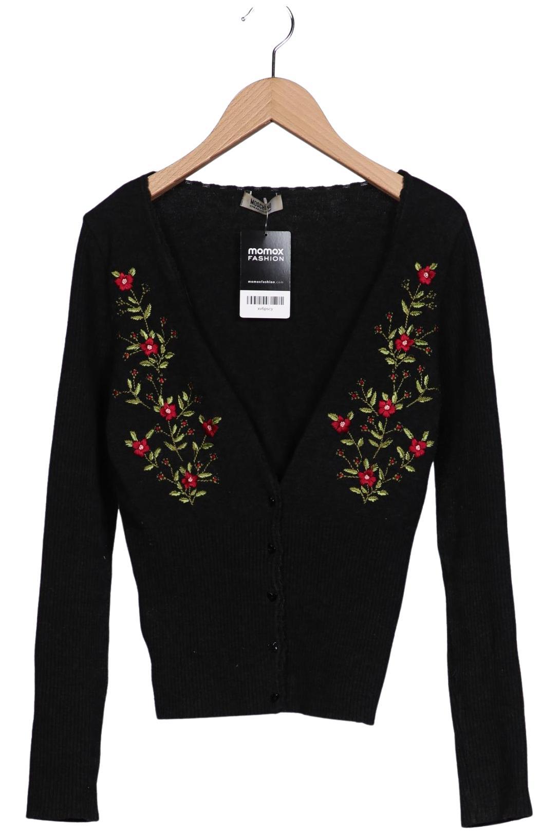 

Moschino Cheap AND Chic Damen Strickjacke, schwarz, Gr. 38