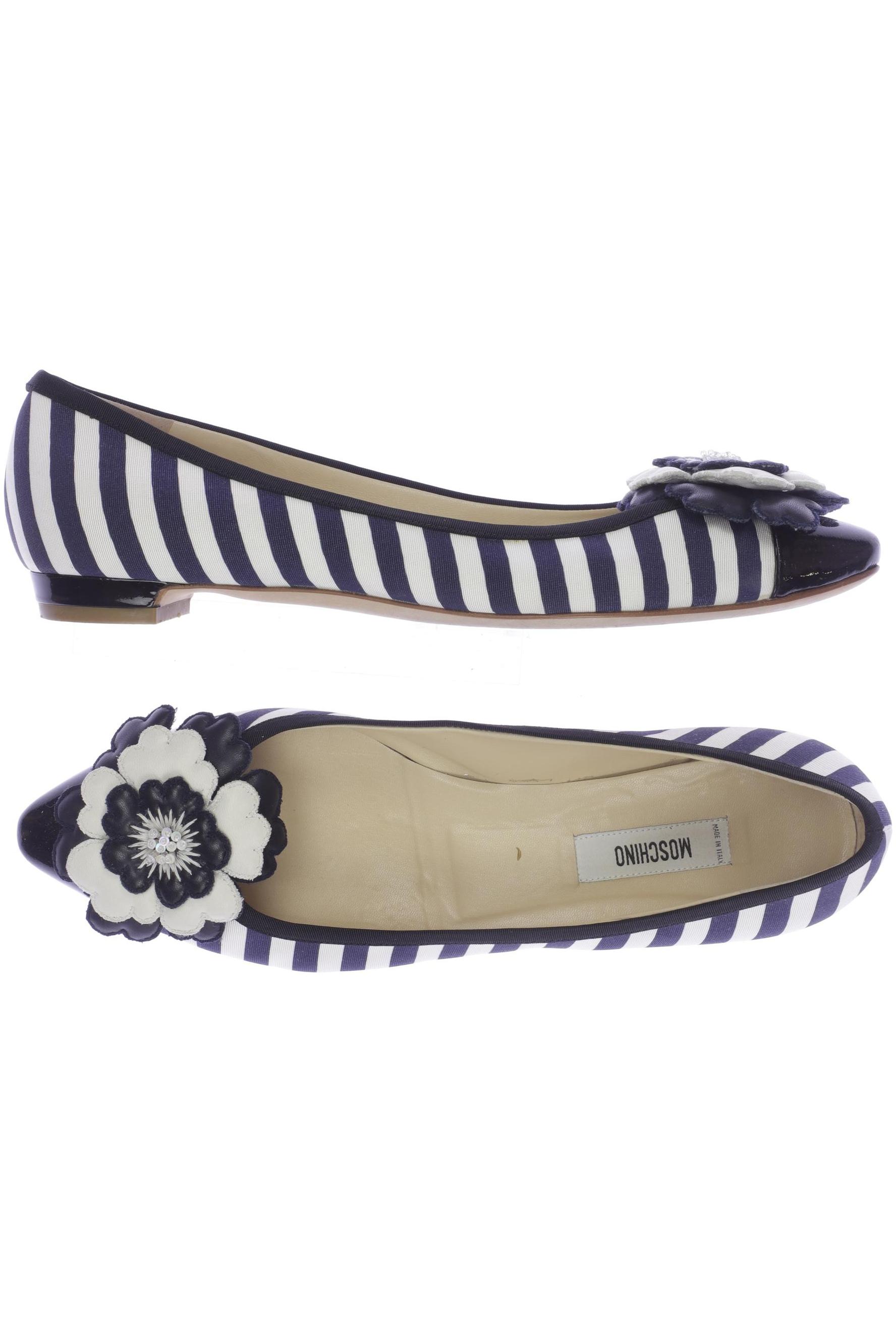 

Moschino Damen Ballerinas, marineblau, Gr. 40