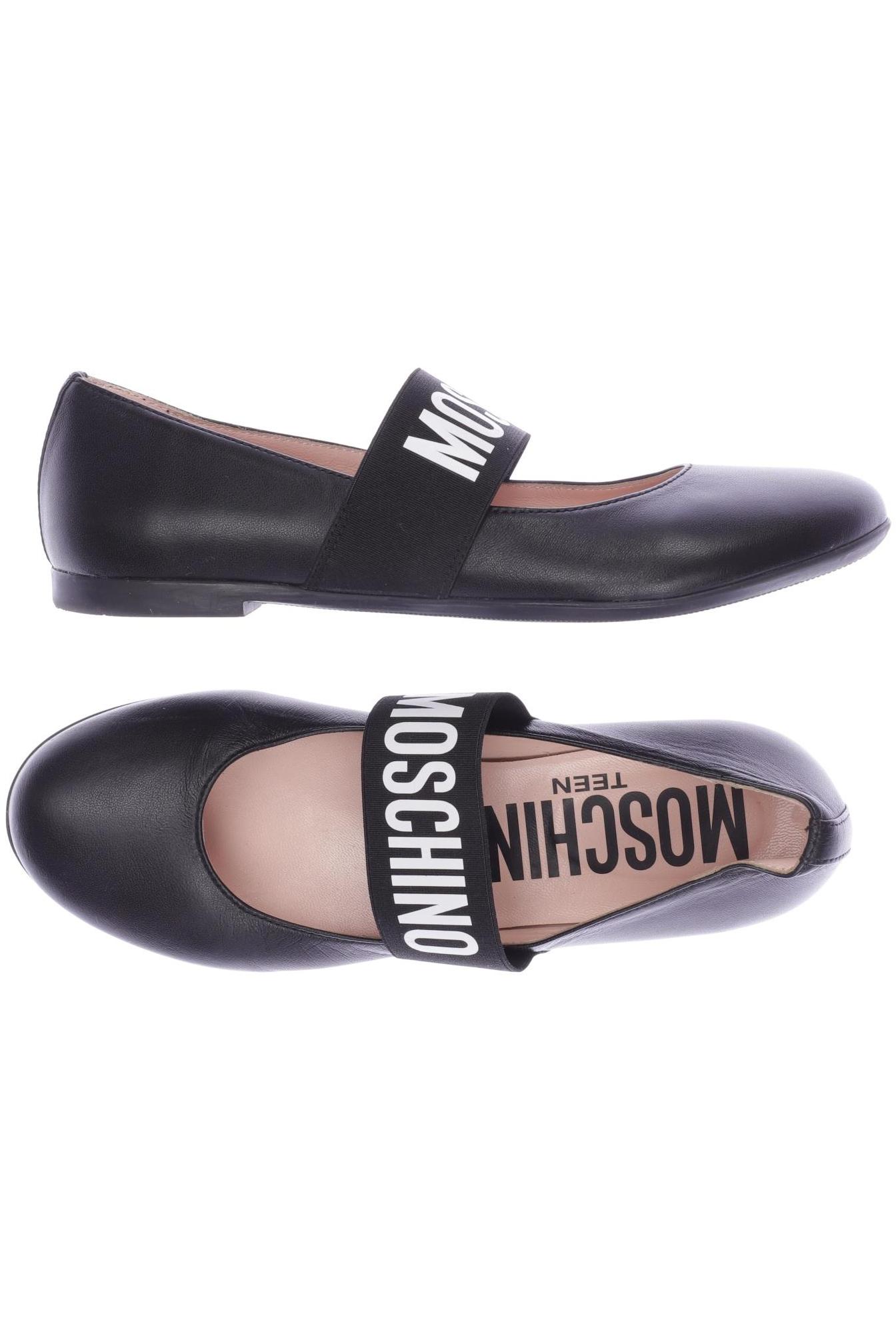 

Moschino Damen Ballerinas, schwarz