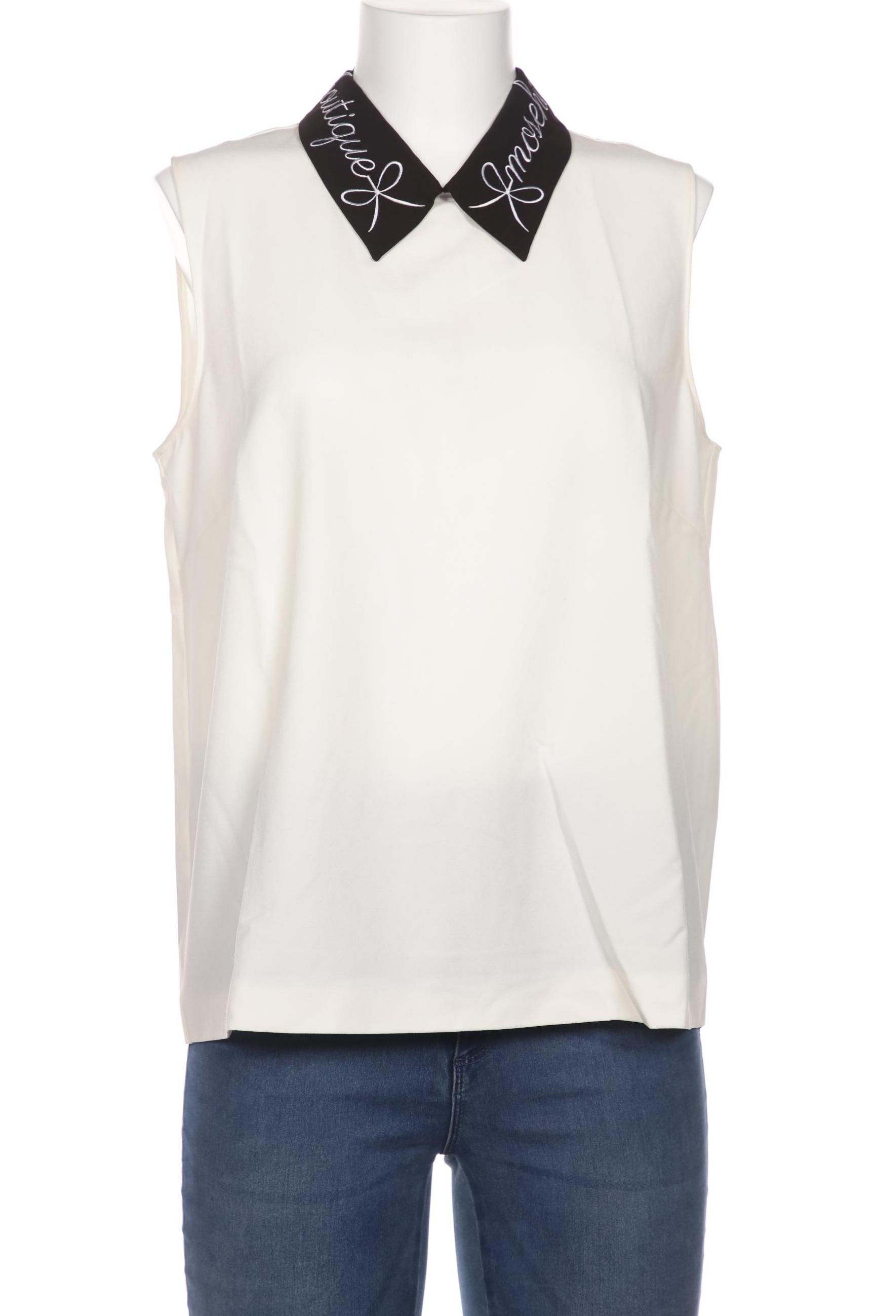 

Moschino Damen Bluse, cremeweiß, Gr. 40