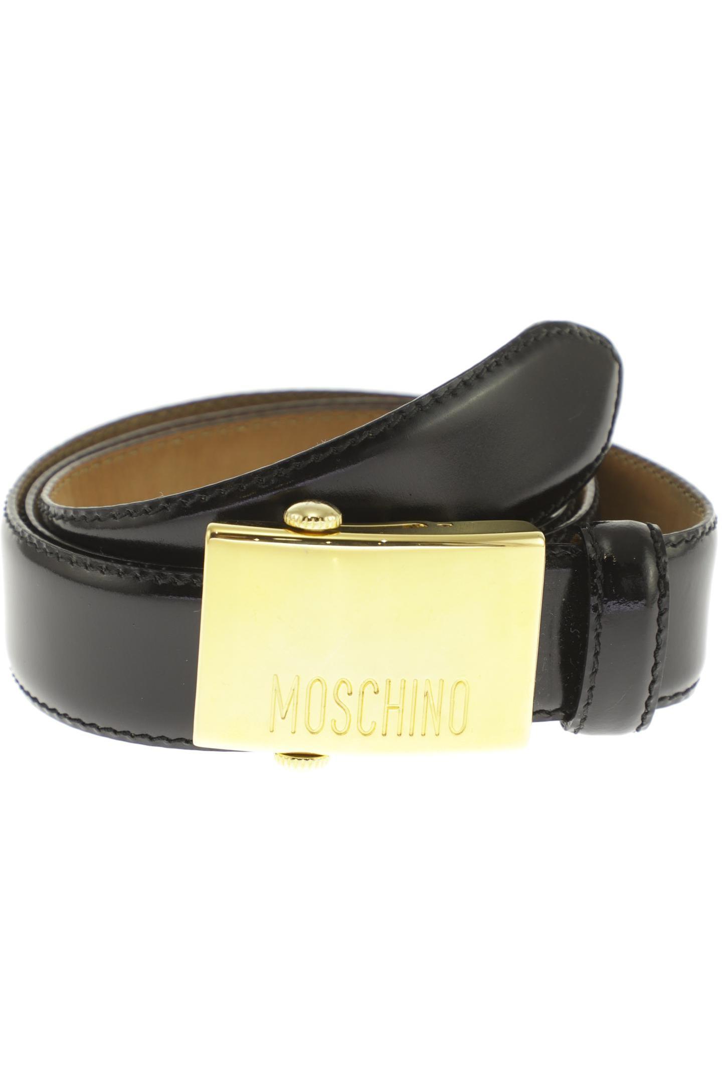 

Moschino Damen Gürtel, schwarz, Gr. 90