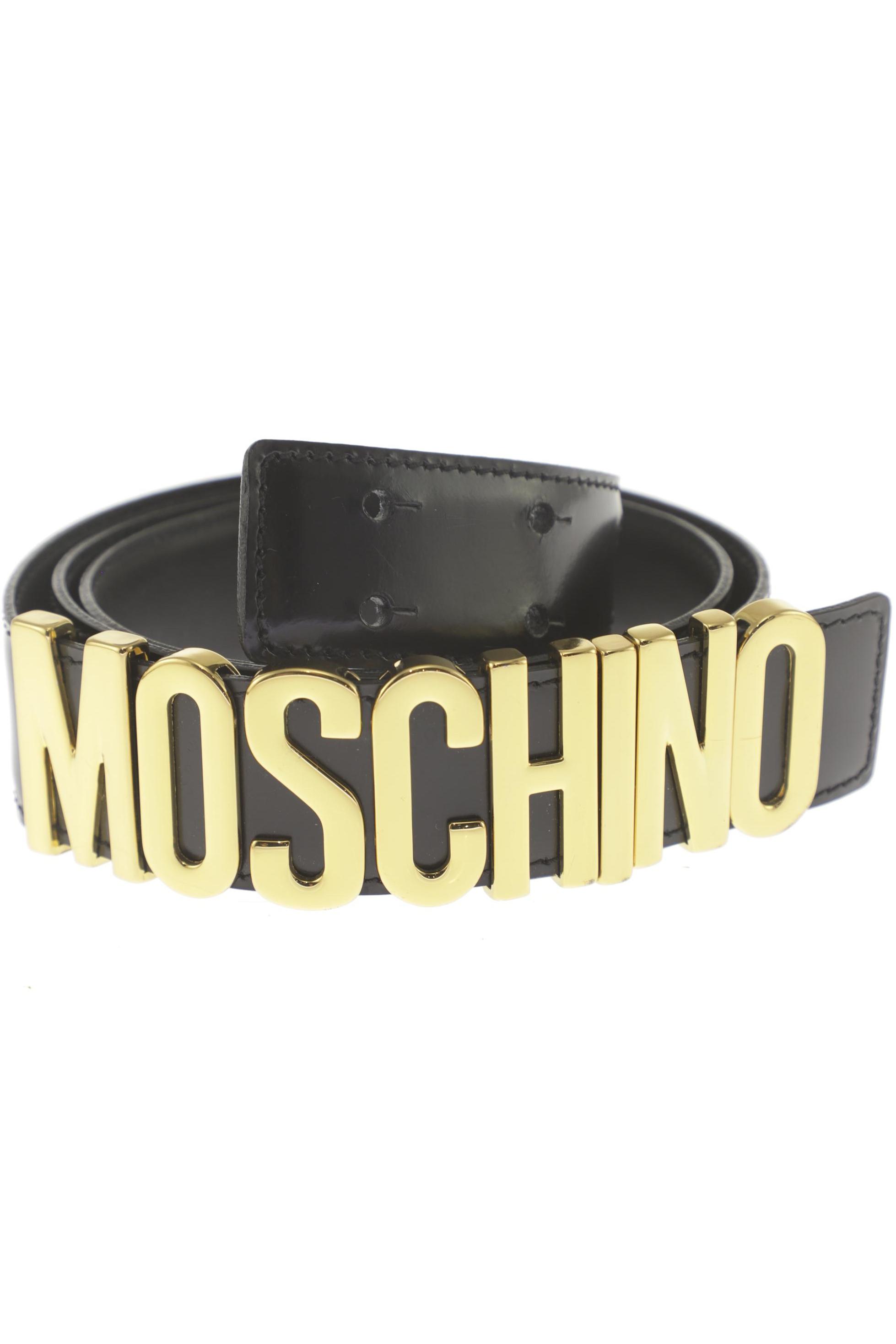 

Moschino Damen Gürtel, schwarz, Gr. 100