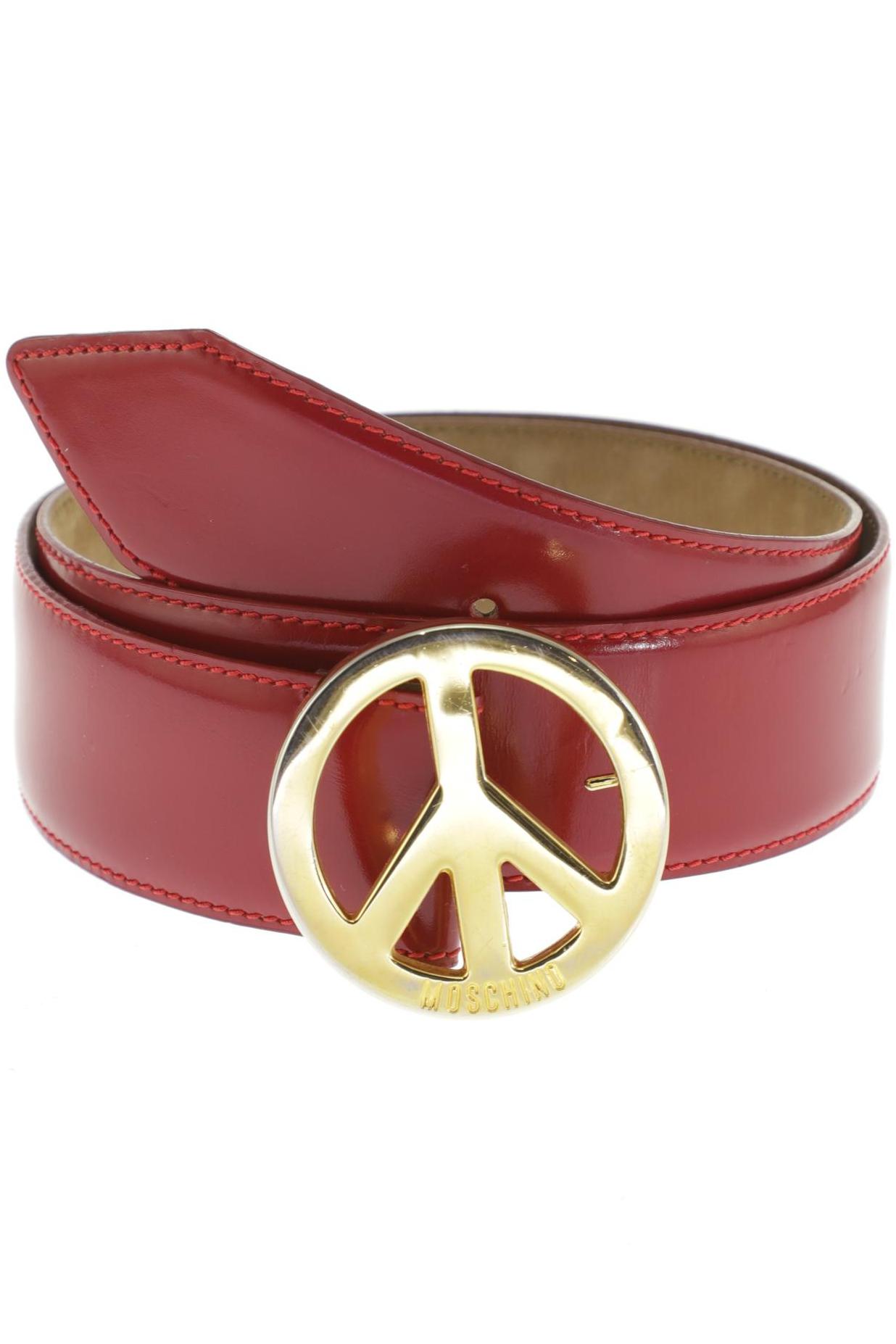 

Moschino Damen Gürtel, rot, Gr. 75