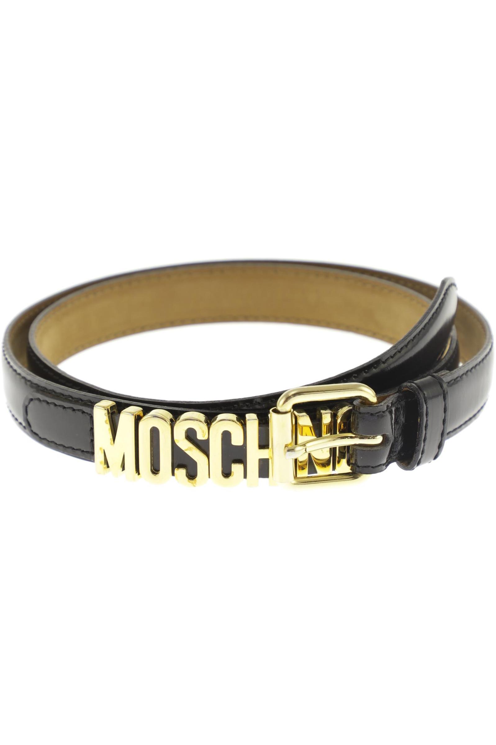 

Moschino Damen Gürtel, schwarz, Gr. 75