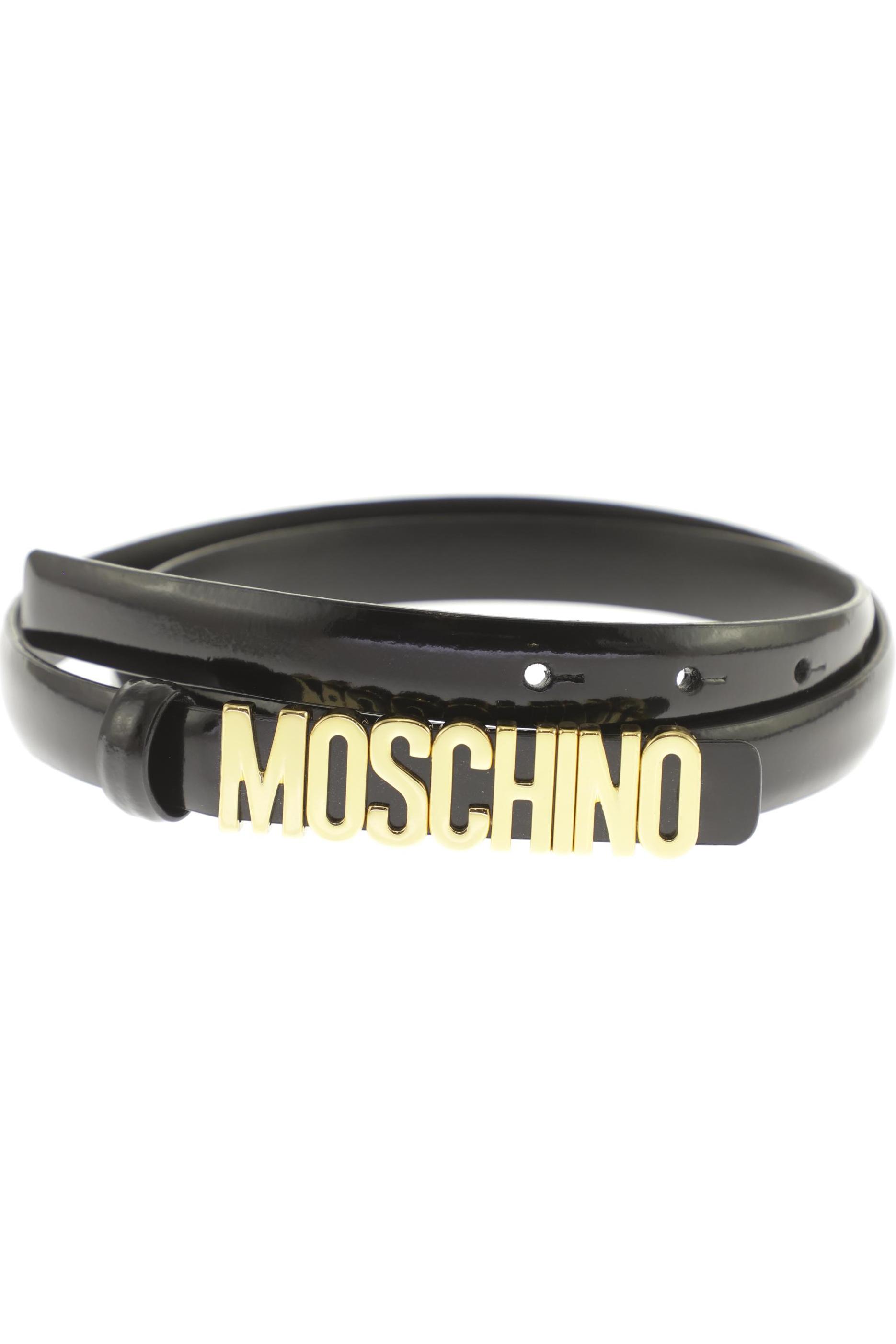 

Moschino Damen Gürtel, schwarz, Gr. 85