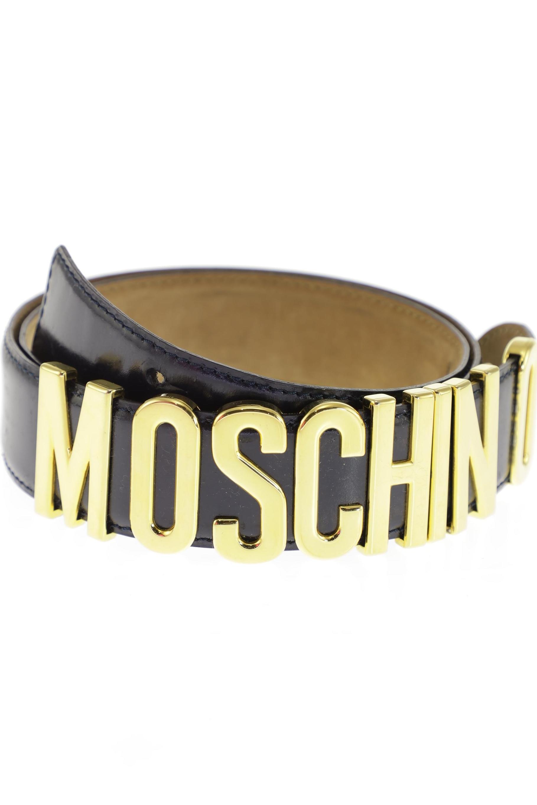 

Moschino Damen Gürtel, marineblau, Gr. 85