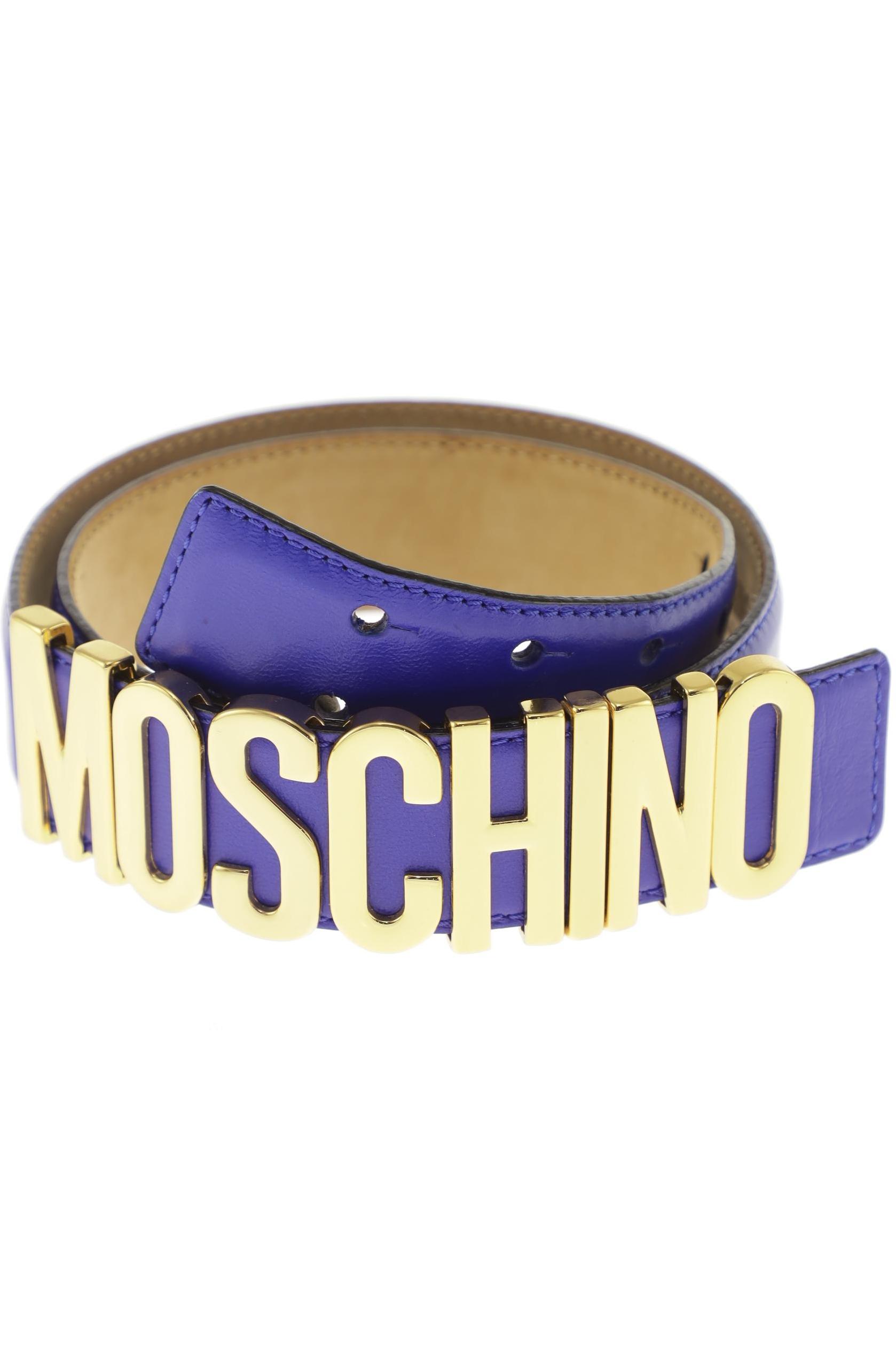 

Moschino Damen Gürtel, blau, Gr. 75