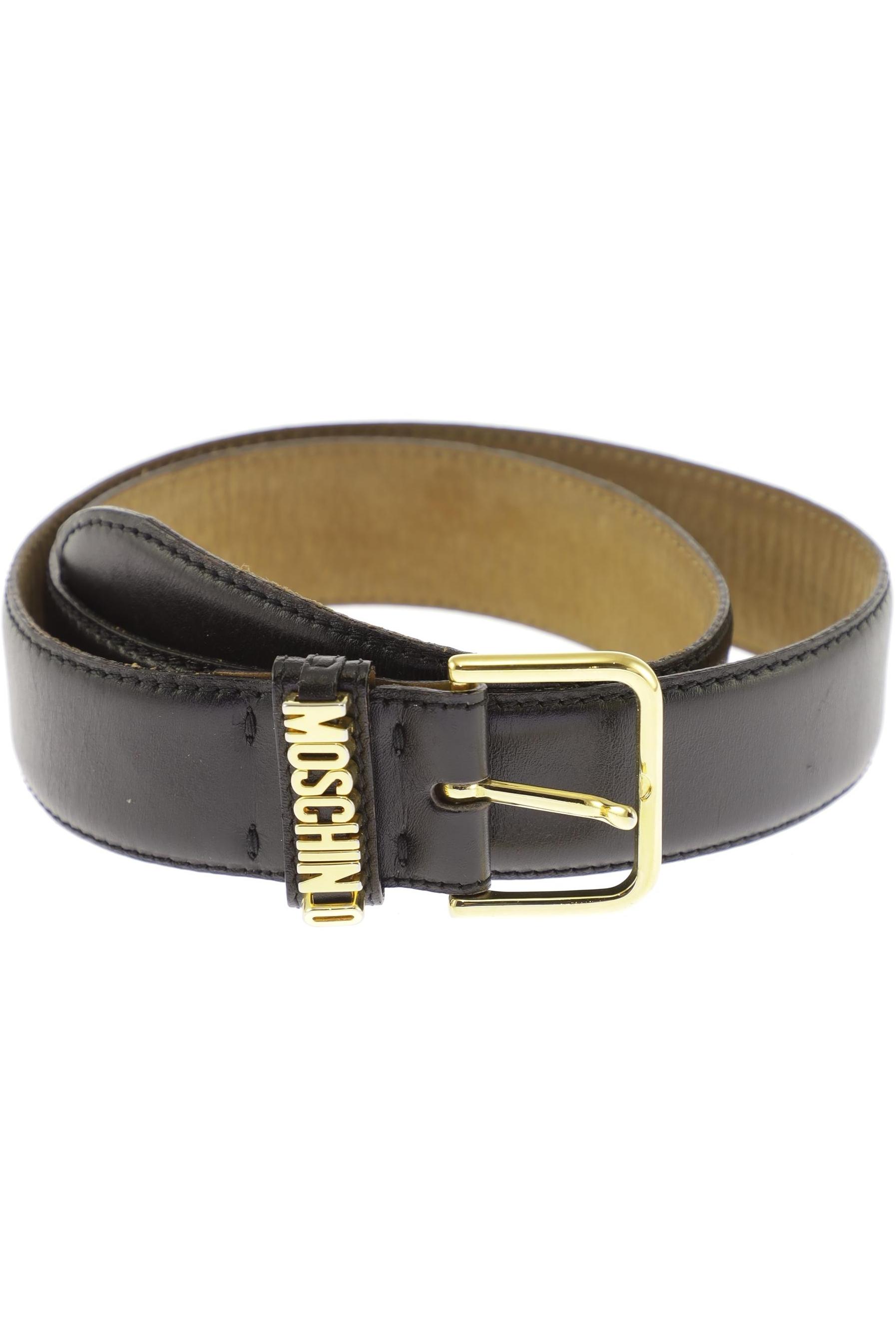 

Moschino Damen Gürtel, schwarz, Gr.