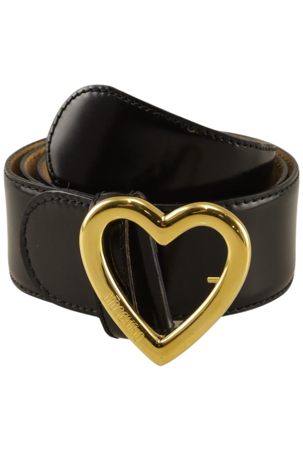 

Moschino Damen Gürtel, schwarz, Gr. 70