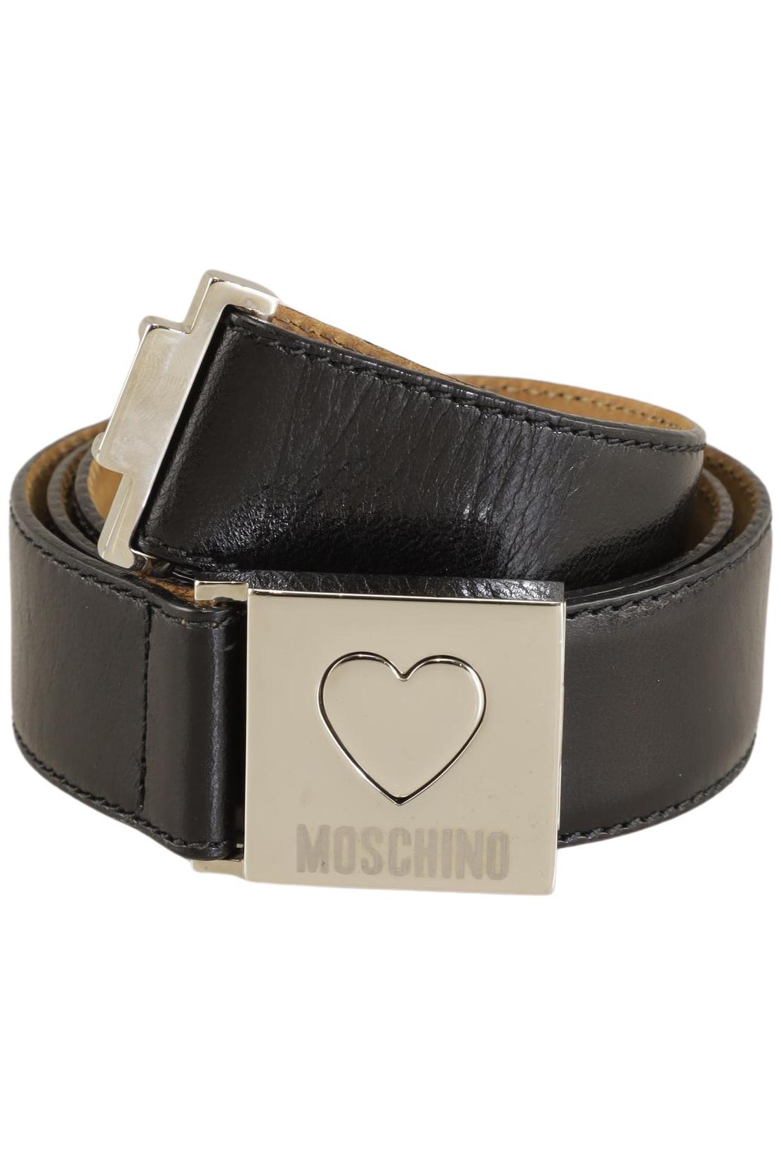 

Moschino Damen Gürtel, schwarz, Gr. 75