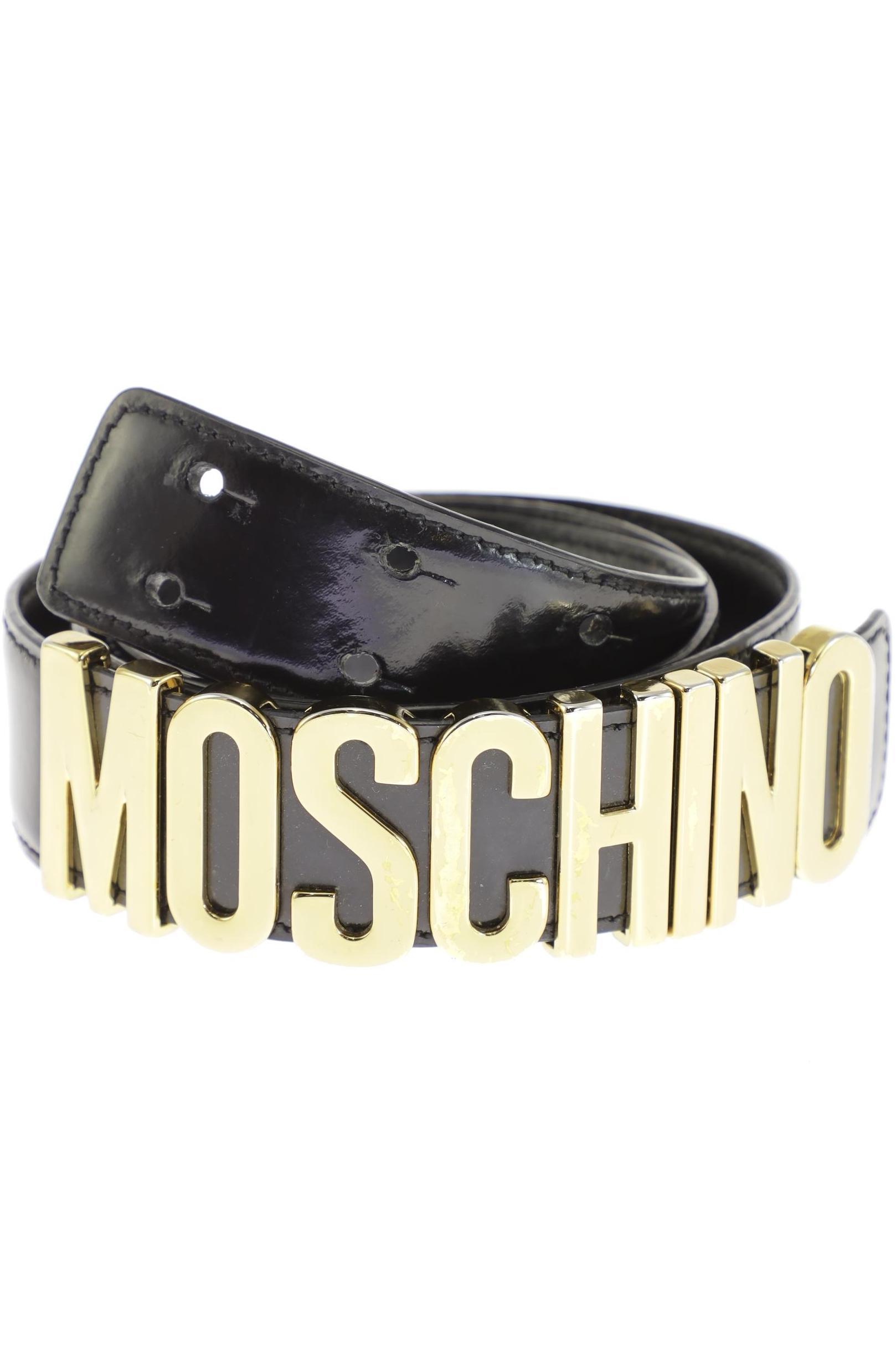 

Moschino Damen Gürtel, schwarz, Gr. 95