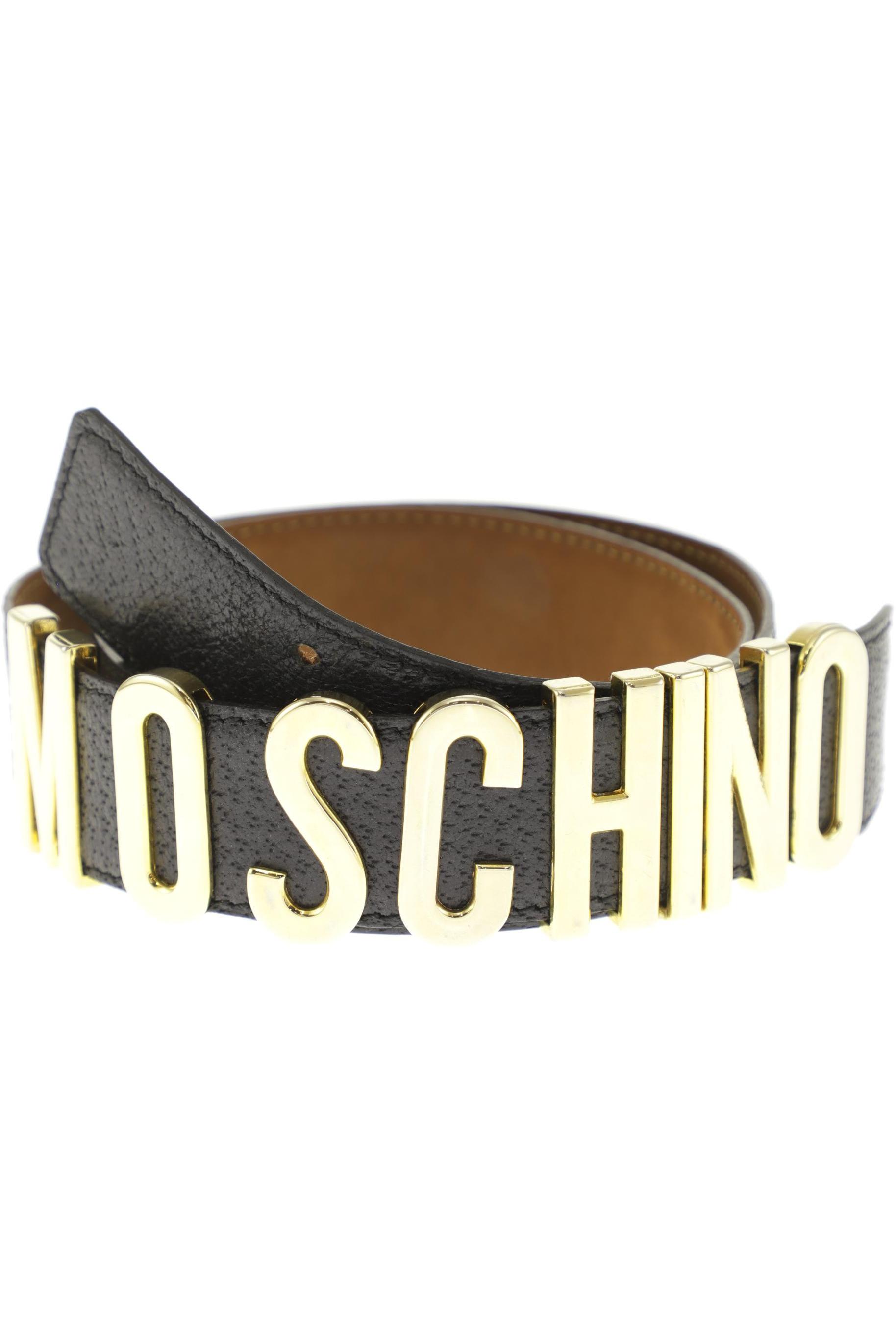 

Moschino Damen Gürtel, schwarz, Gr. 80