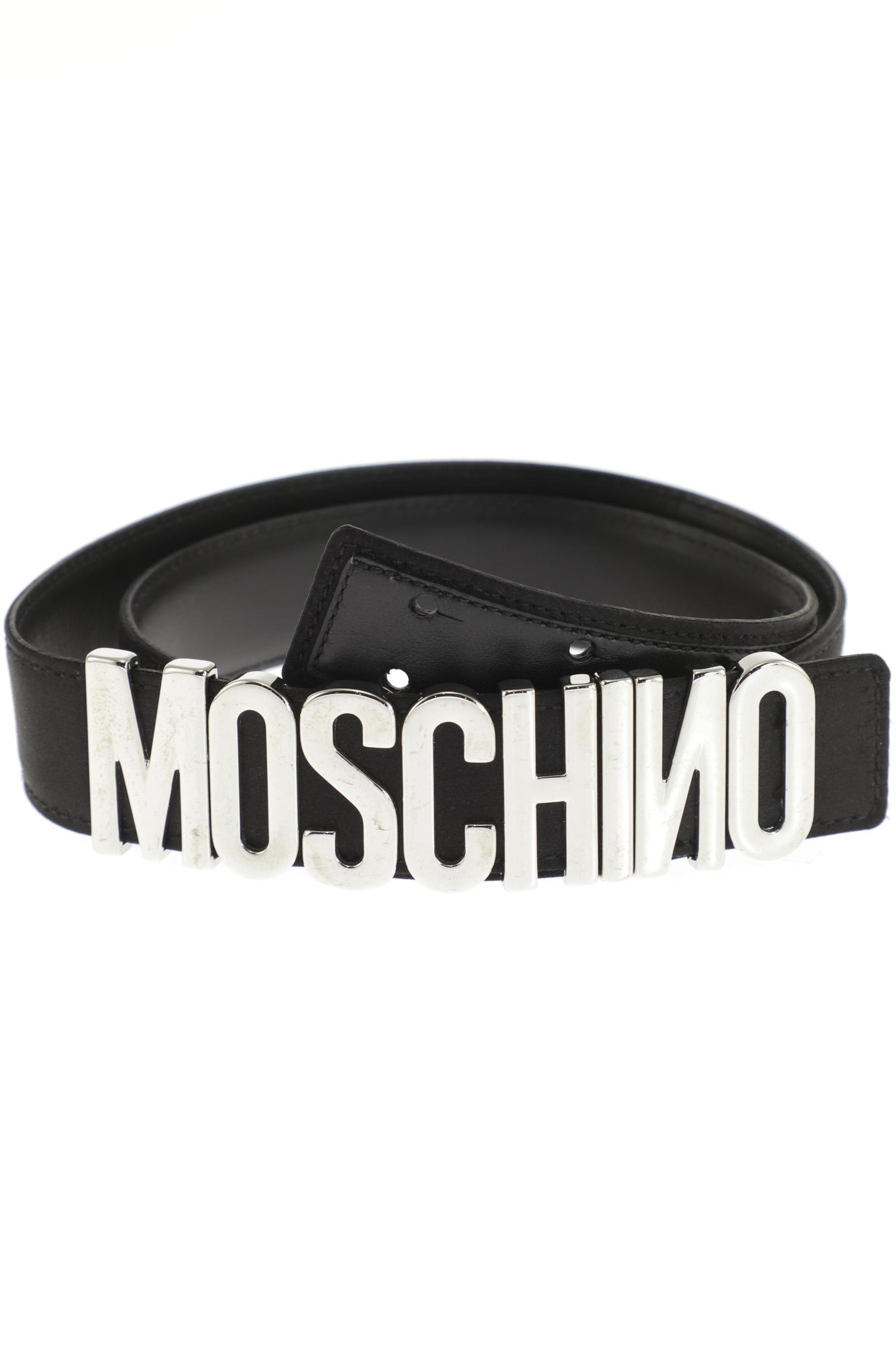 

Moschino Damen Gürtel, schwarz, Gr. 90