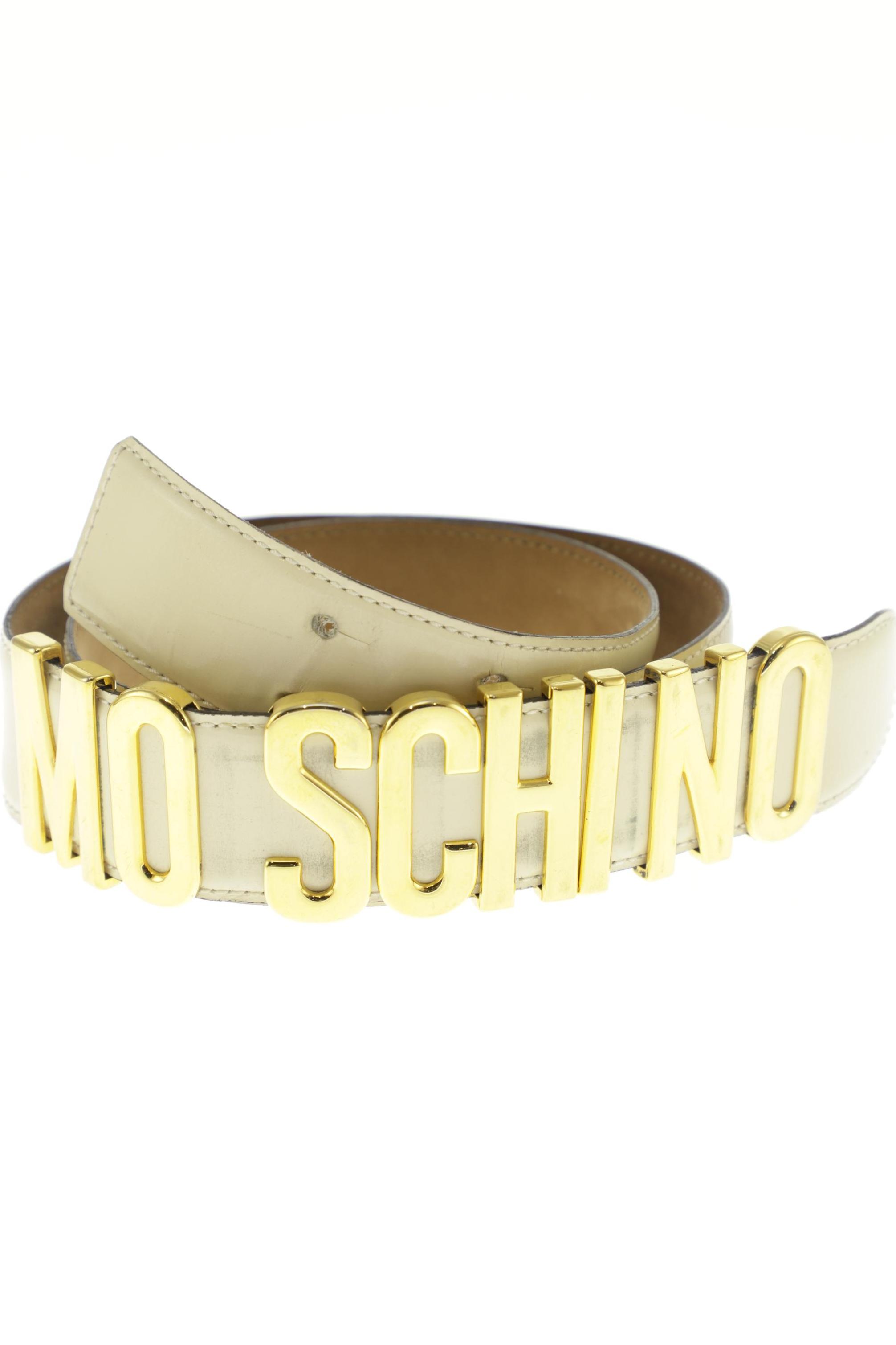 

Moschino Damen Gürtel, beige, Gr. 80