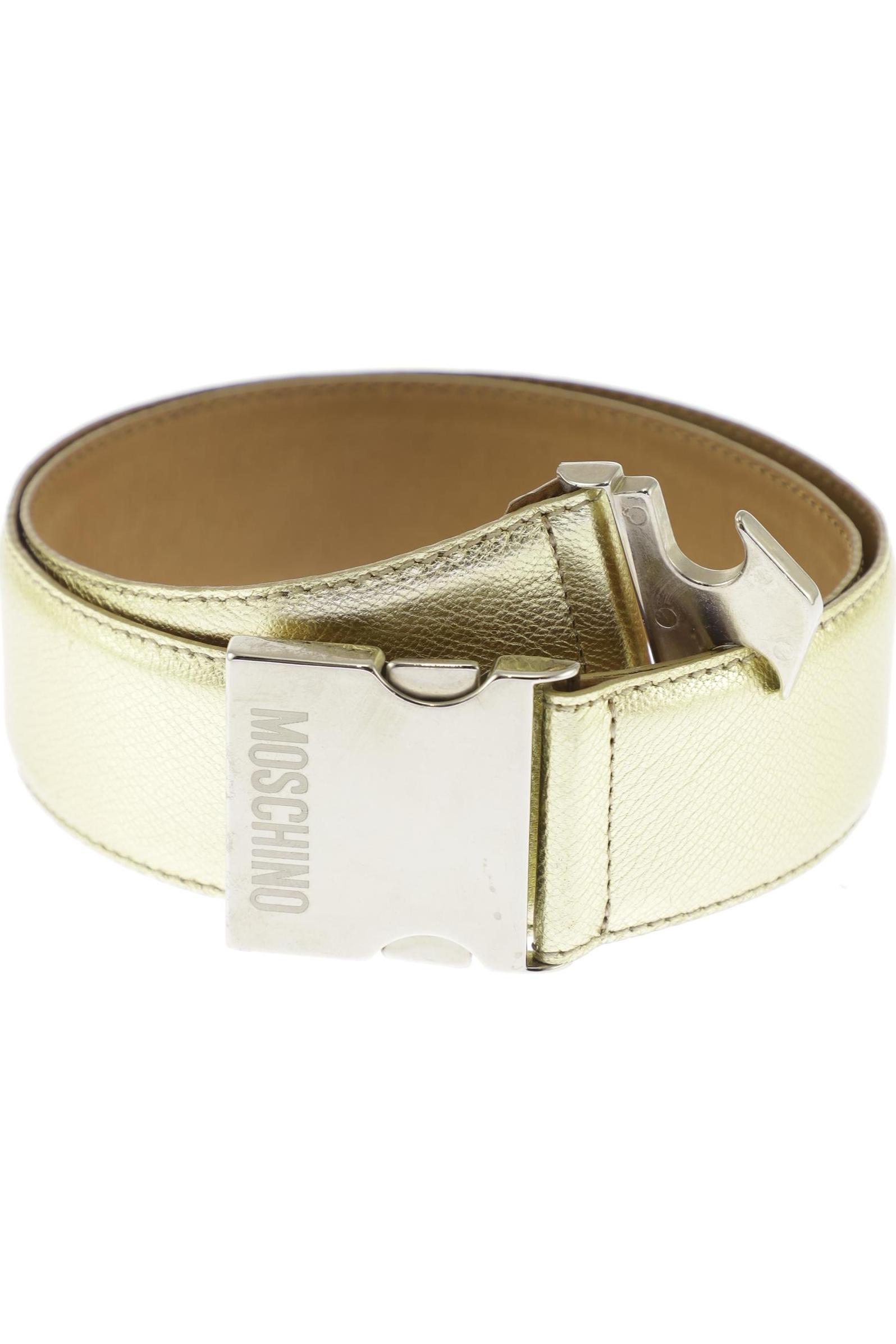 

Moschino Damen Gürtel, gold, Gr. 75