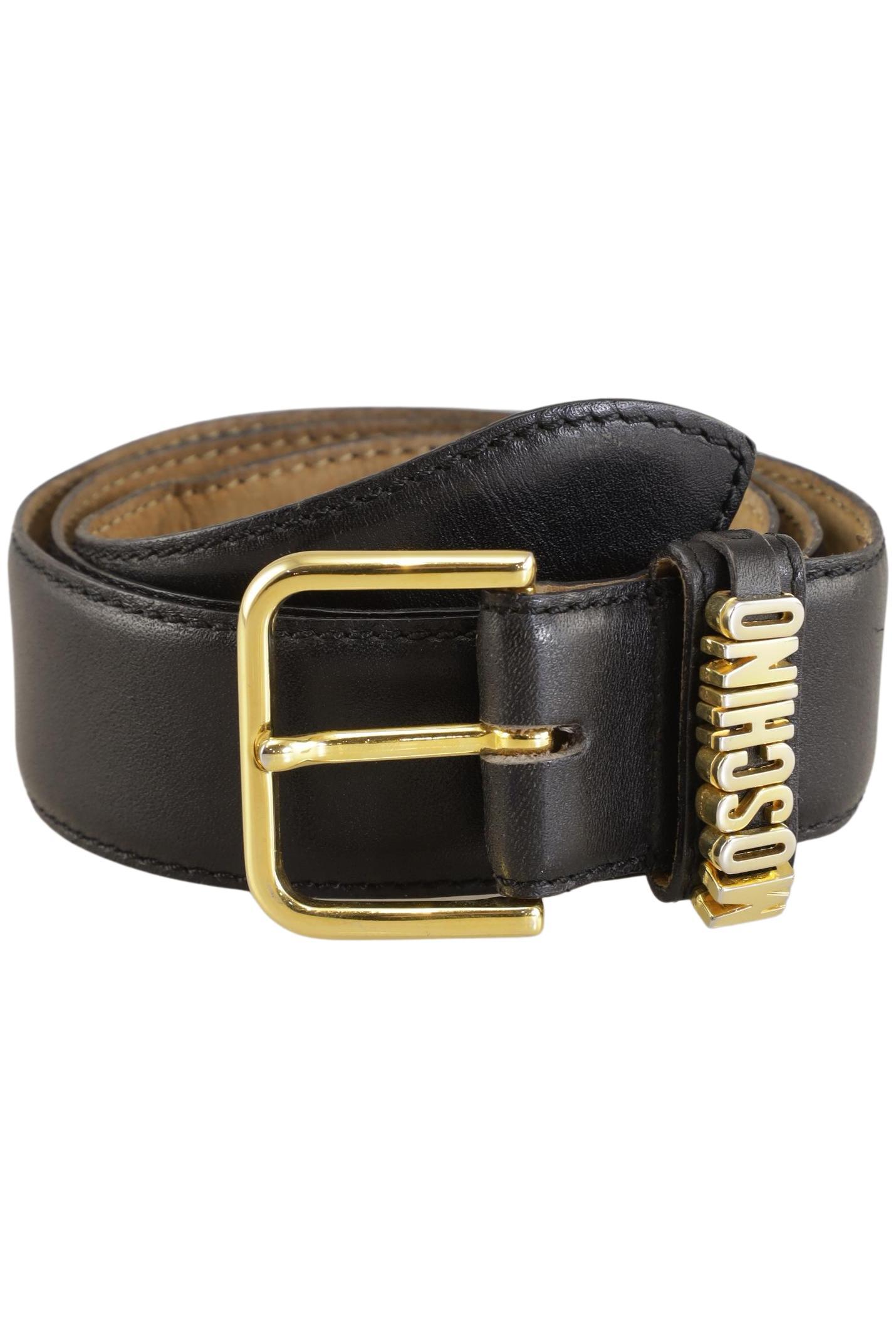 

Moschino Damen Gürtel, schwarz, Gr. 70