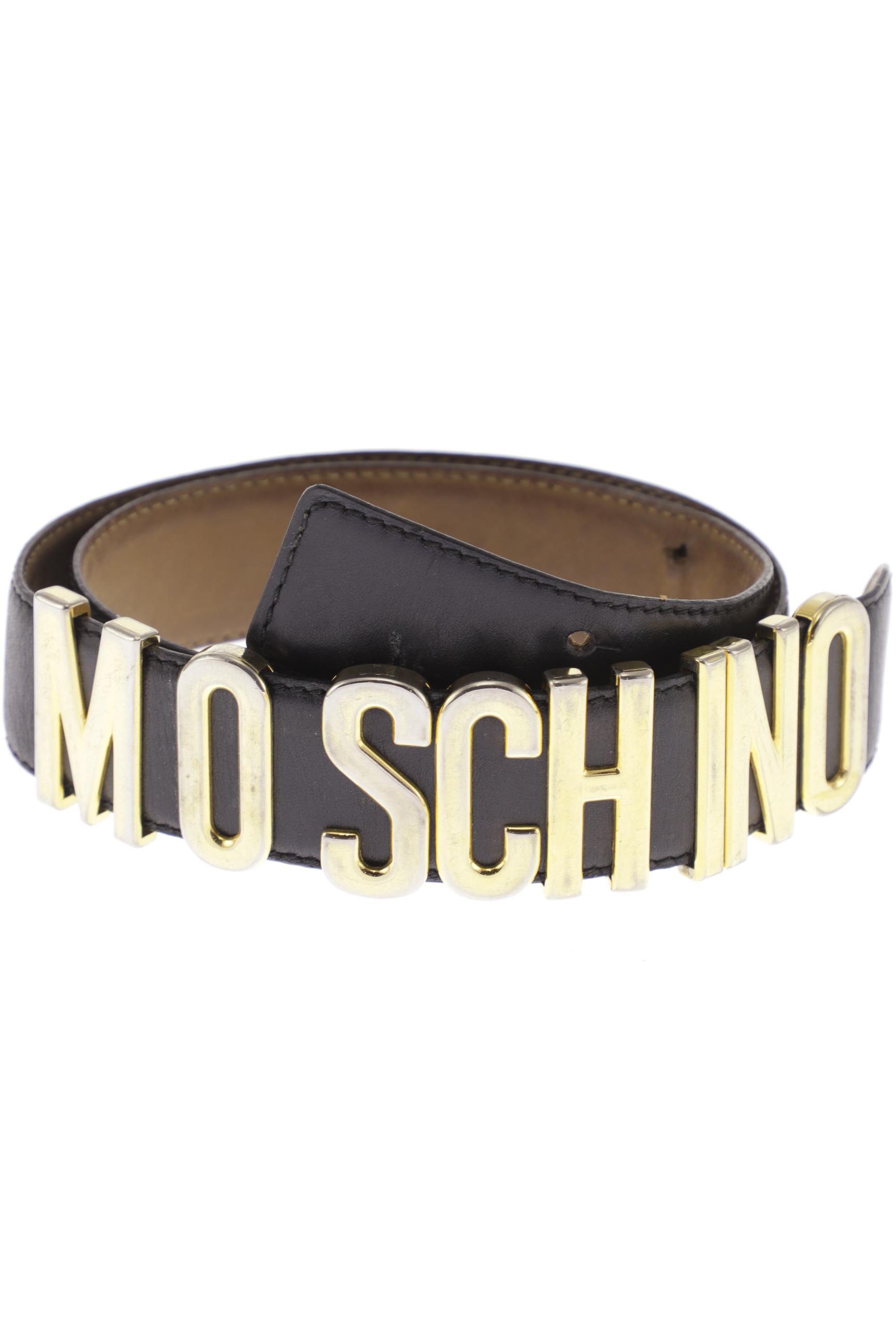 

Moschino Damen Gürtel, schwarz, Gr. 75