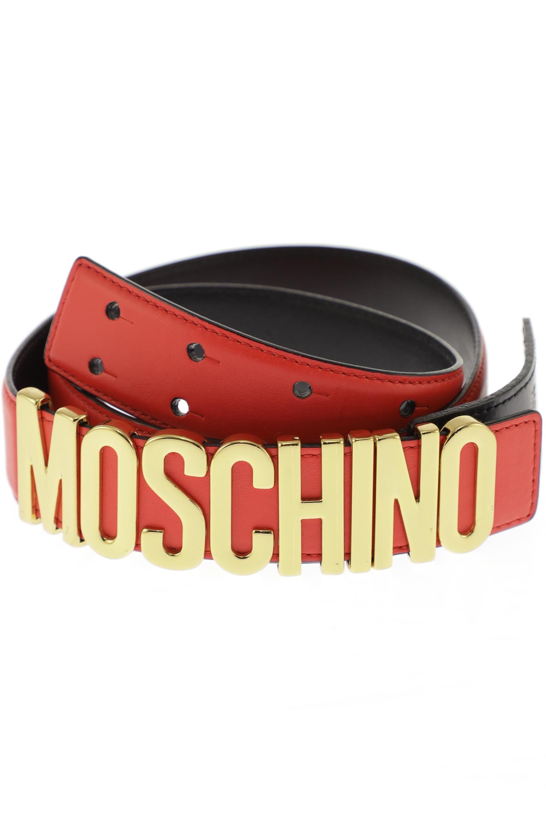 

Moschino Damen Gürtel, rot, Gr. 85