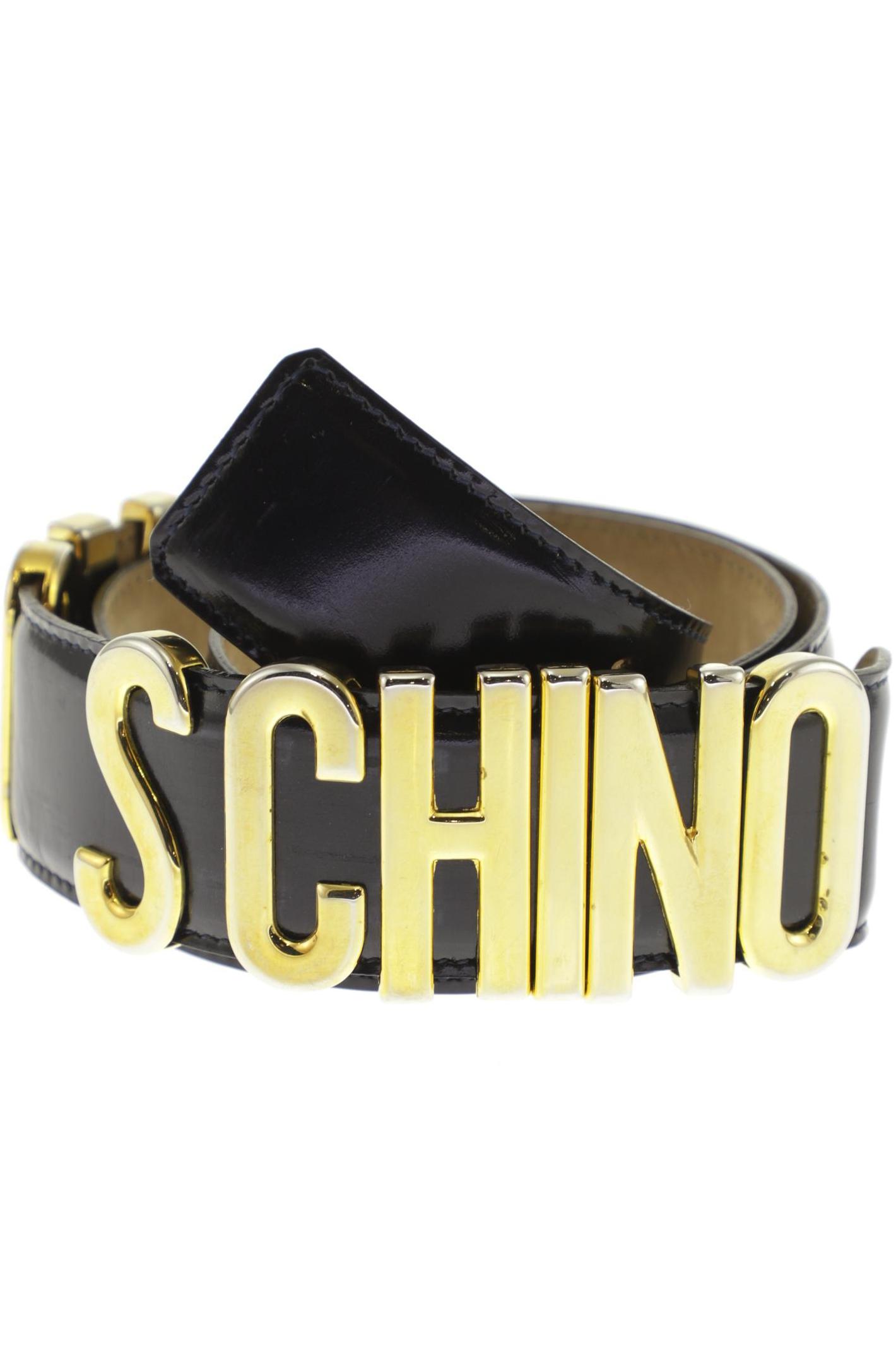 

Moschino Damen Gürtel, schwarz, Gr. 85