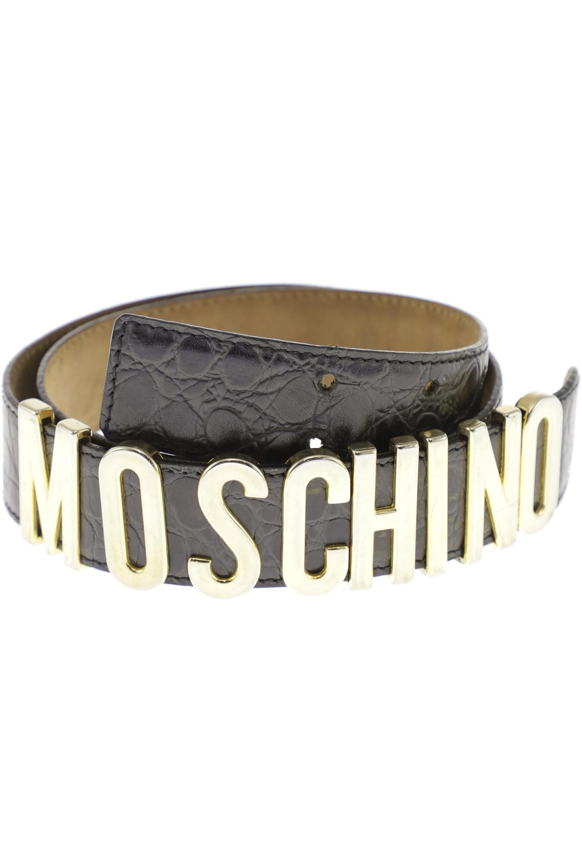 

Moschino Damen Gürtel, grau, Gr. 80