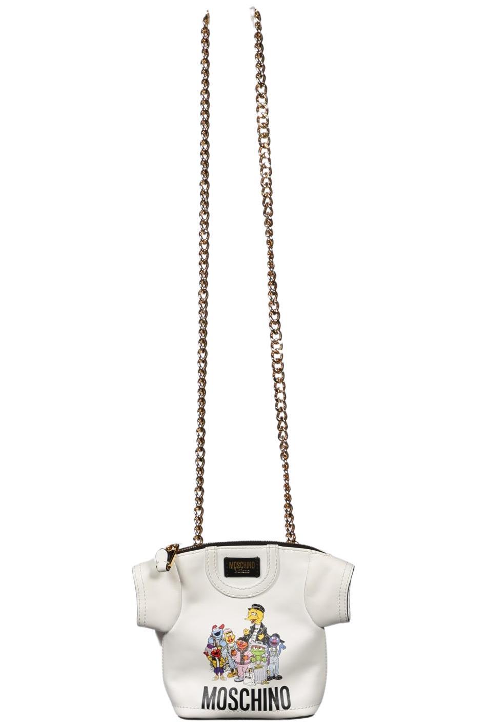 

Moschino Damen Handtasche, weiß, Gr.