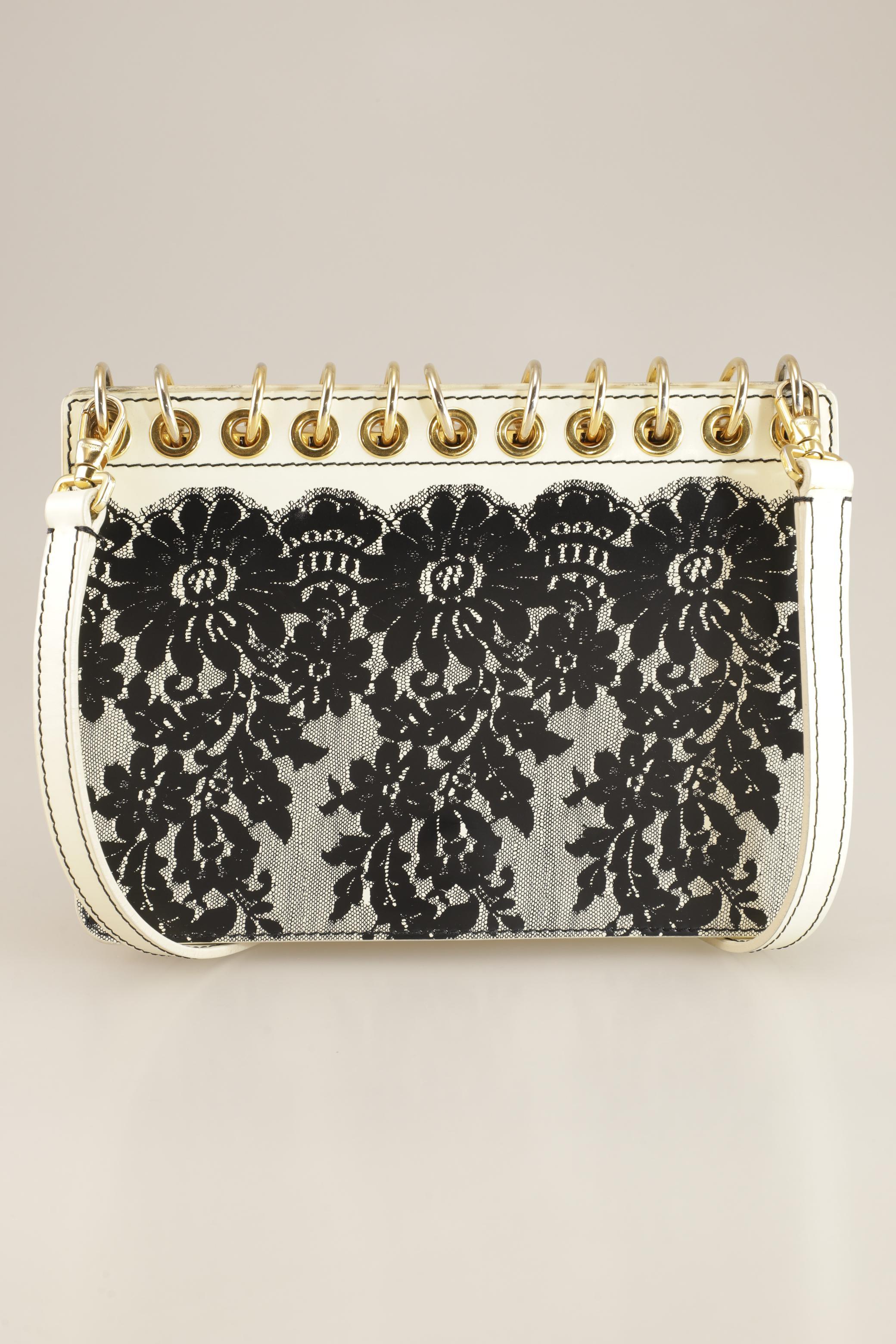 

Moschino Damen Handtasche, cremeweiß