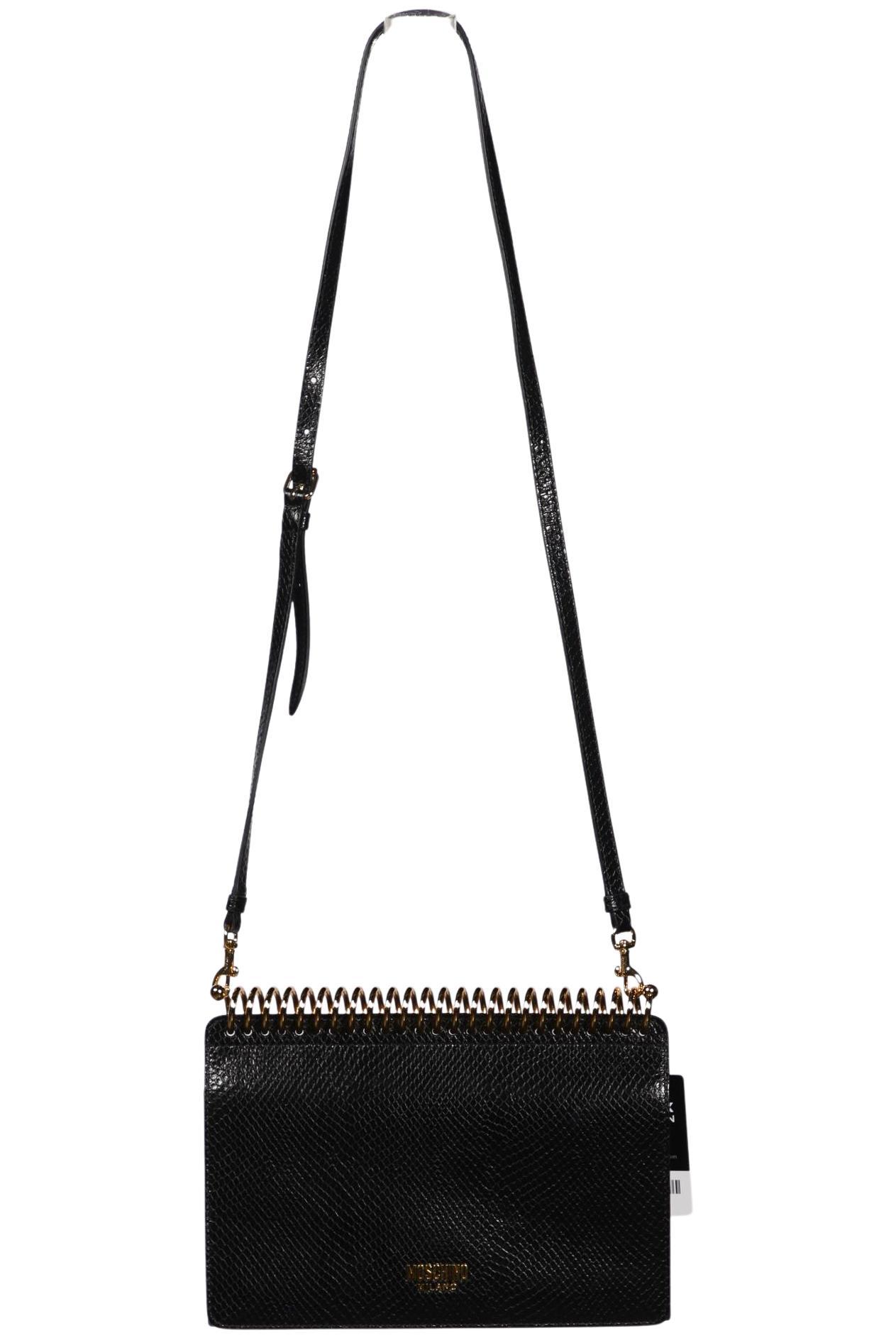 

Moschino Damen Handtasche, schwarz, Gr.