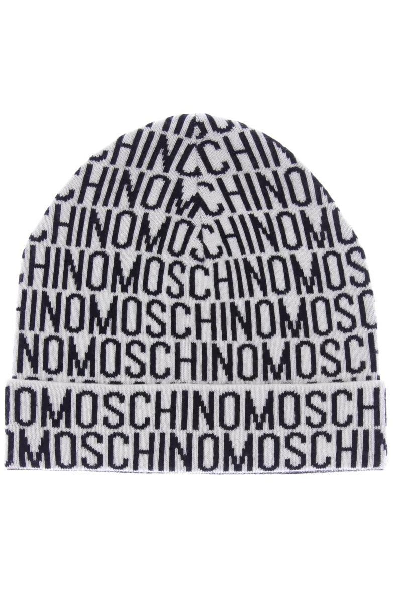 

Moschino Damen Hut/Mütze, weiß
