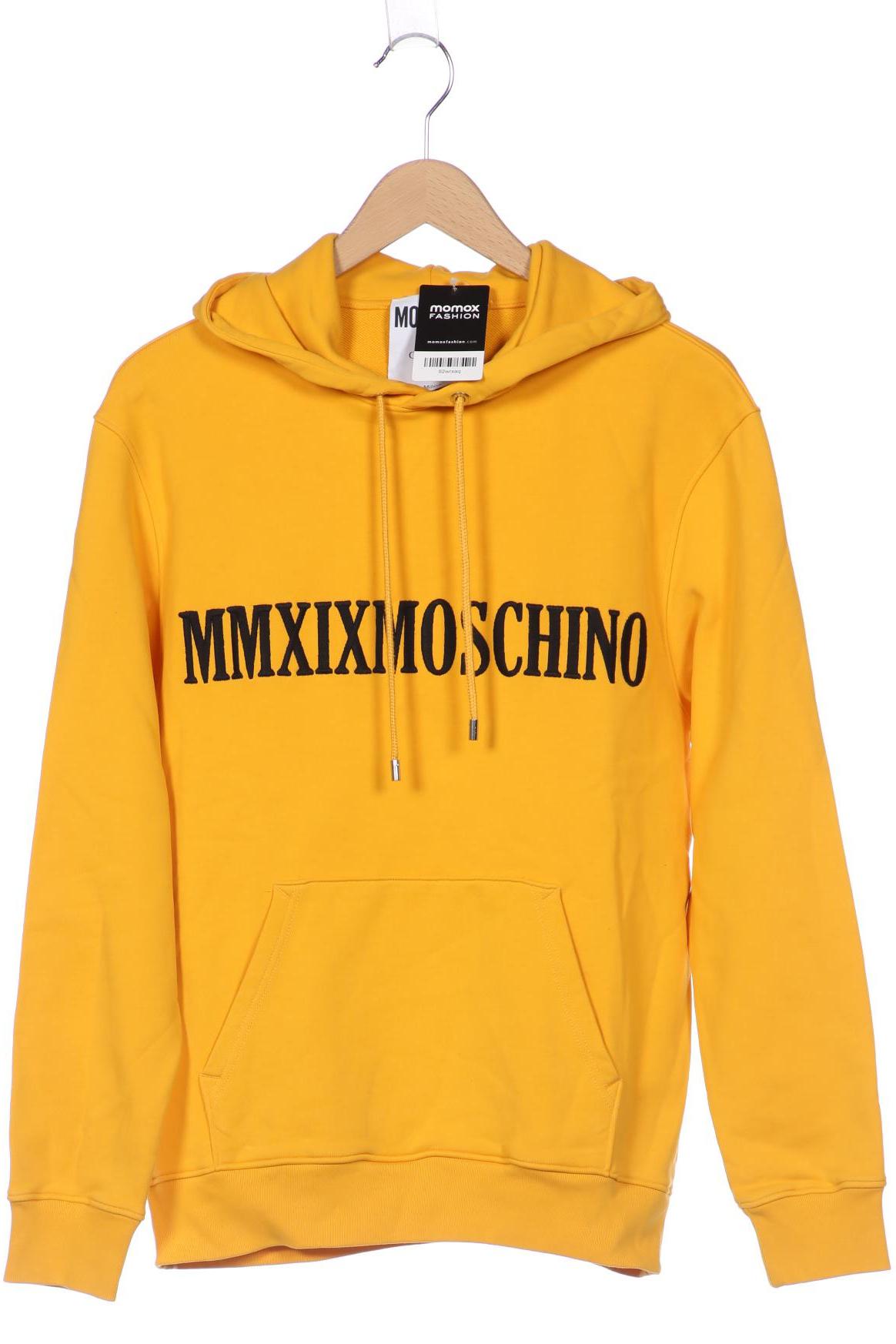

Moschino Damen Kapuzenpullover, gelb, Gr. 32