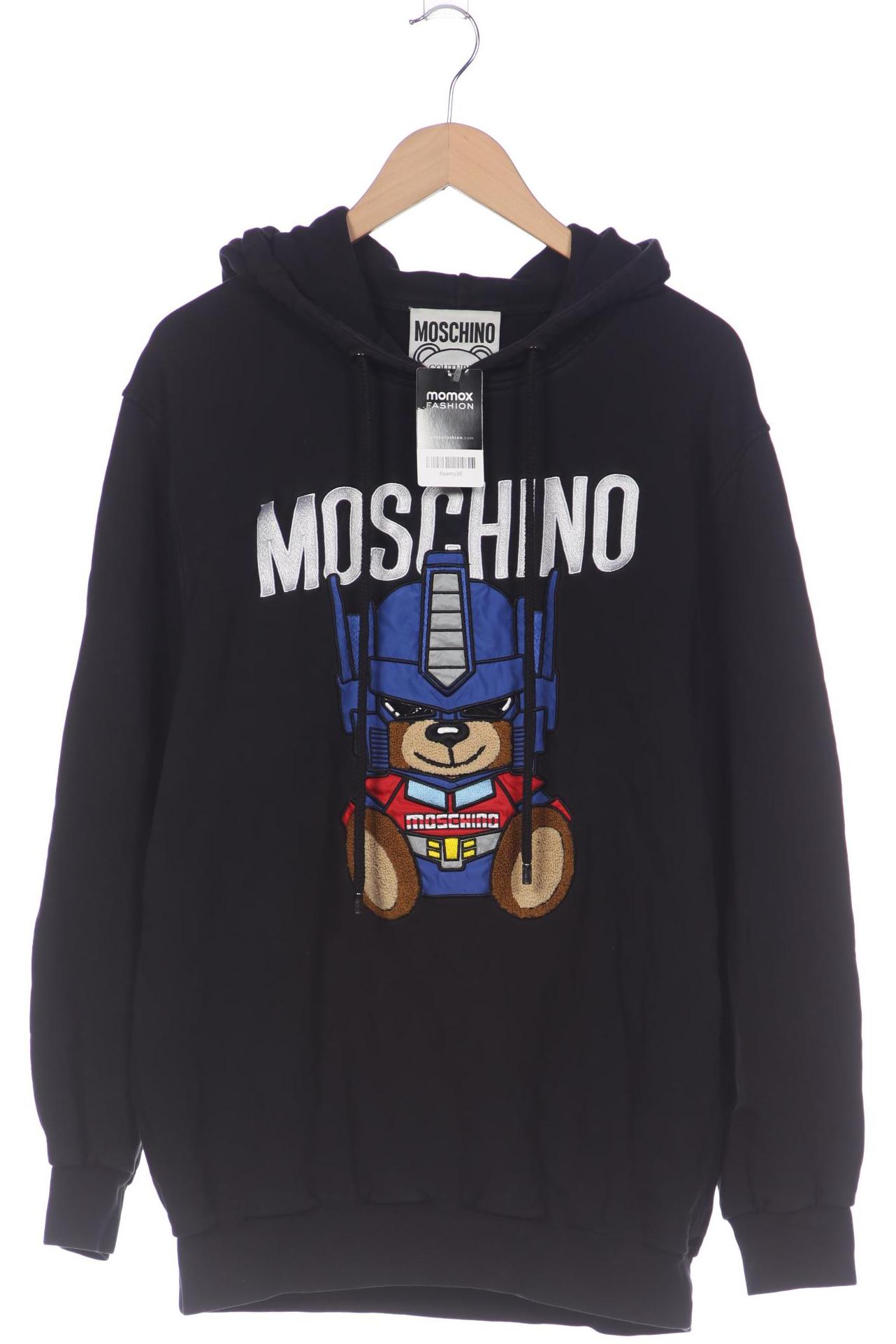 

Moschino Damen Kapuzenpullover, schwarz, Gr. 44