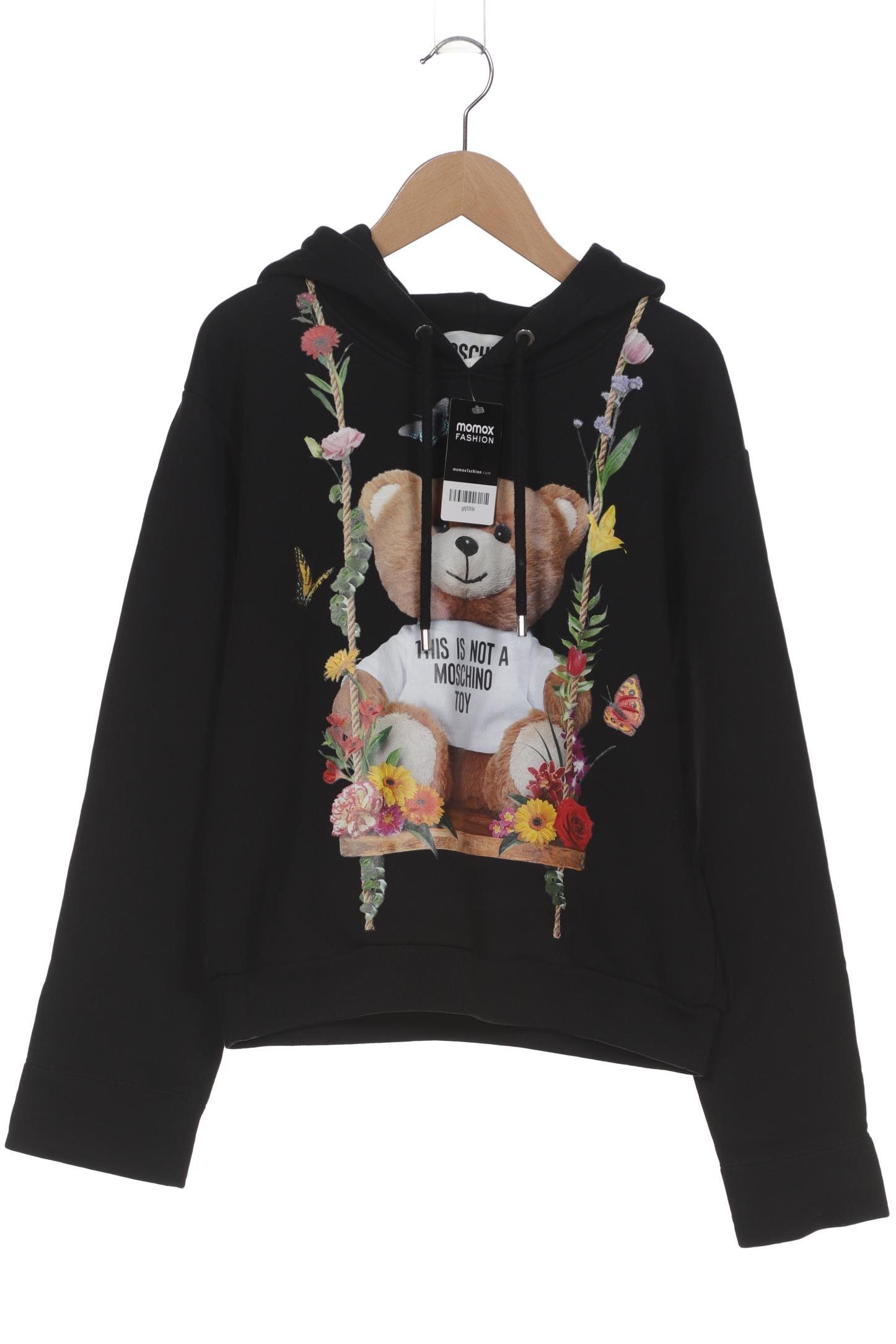 

Moschino Damen Kapuzenpullover, schwarz, Gr. 42