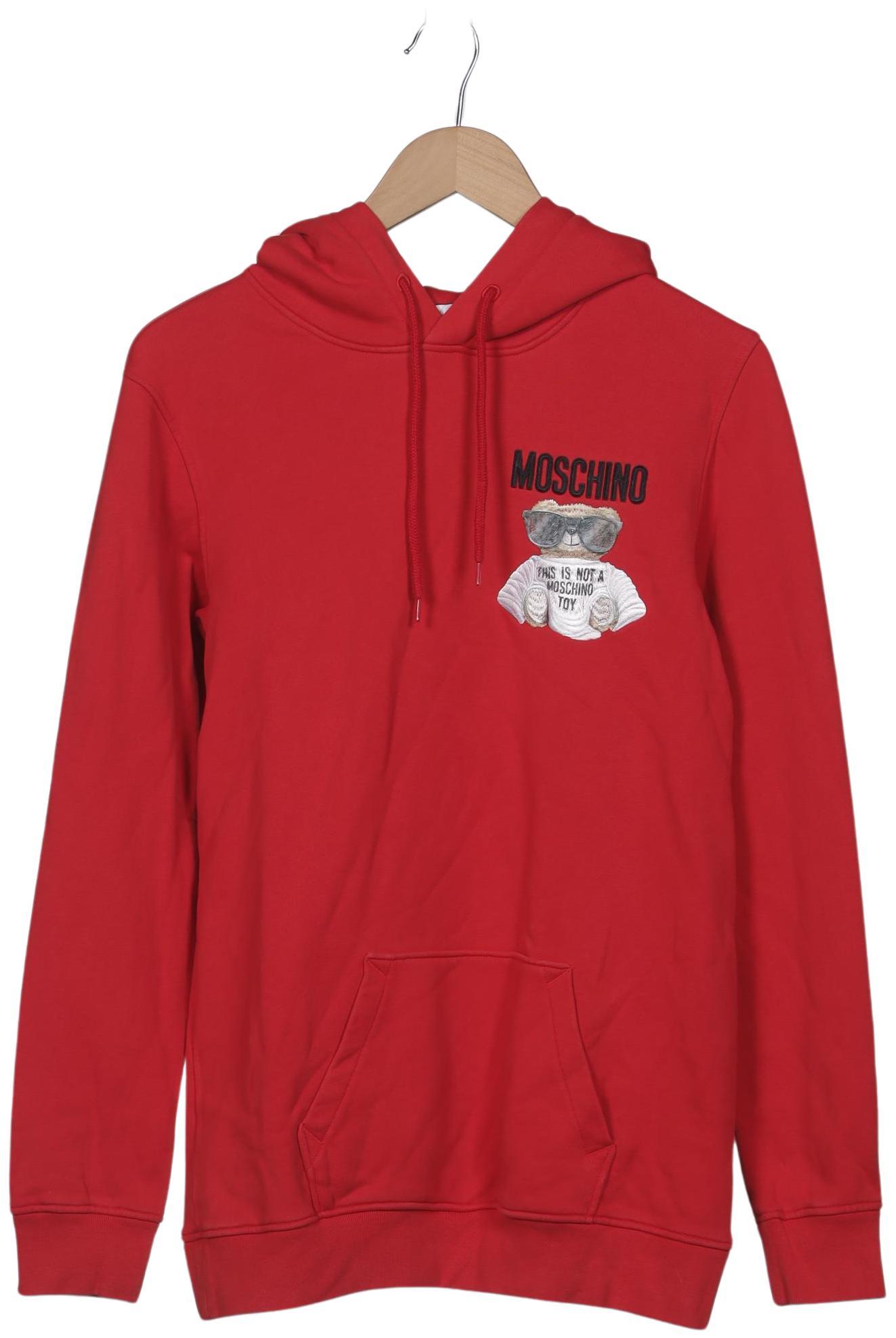 

Moschino Damen Kapuzenpullover, rot, Gr. 34