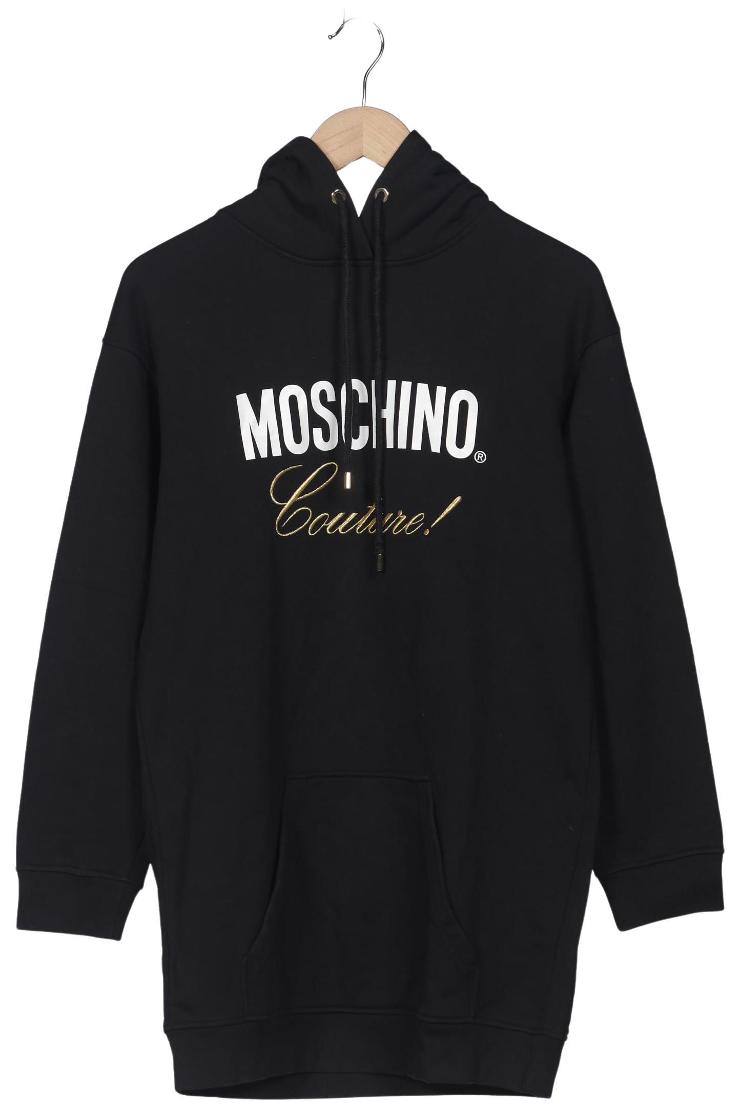

Moschino Damen Kapuzenpullover, schwarz, Gr. 38