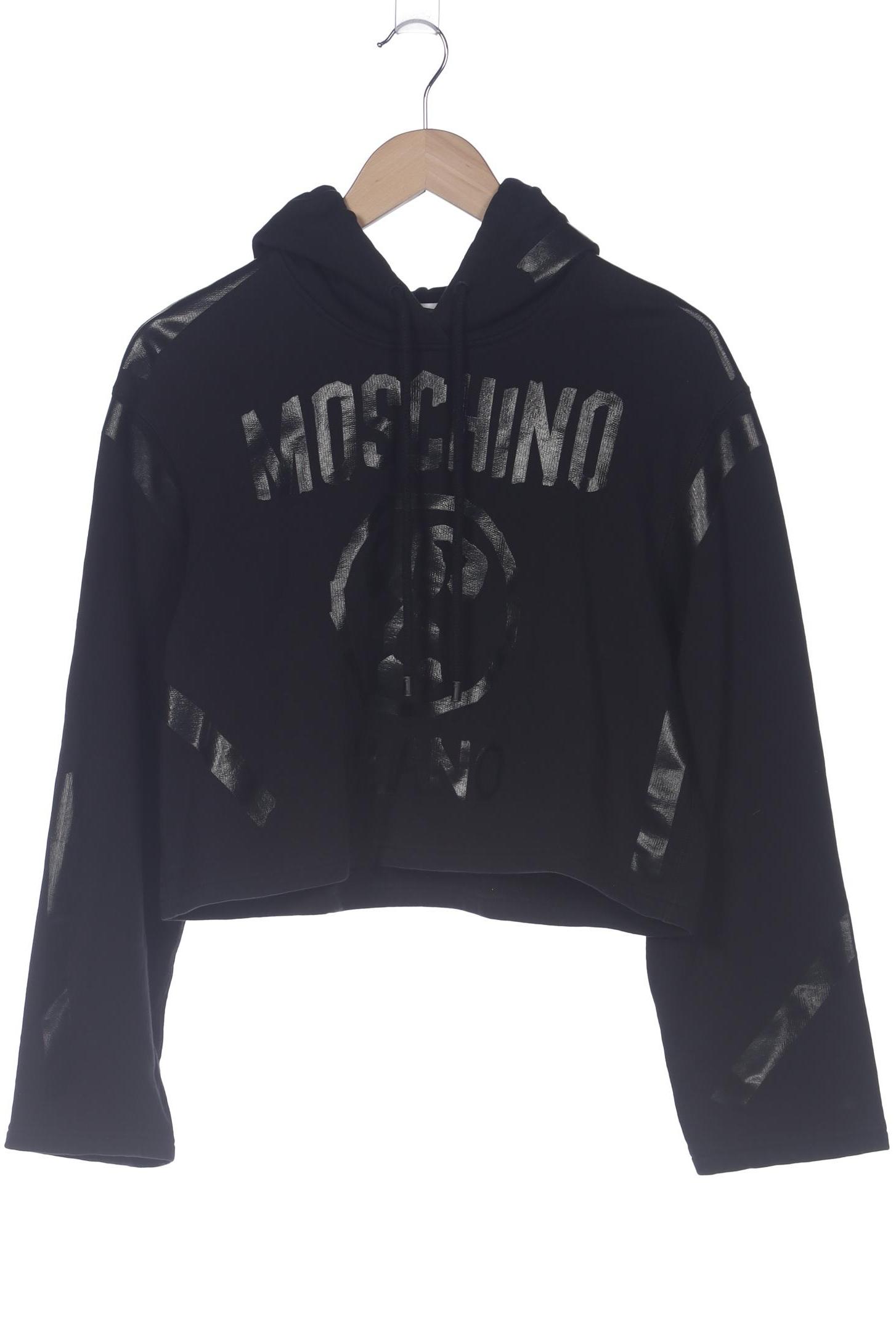 

Moschino Damen Kapuzenpullover, schwarz, Gr. 36