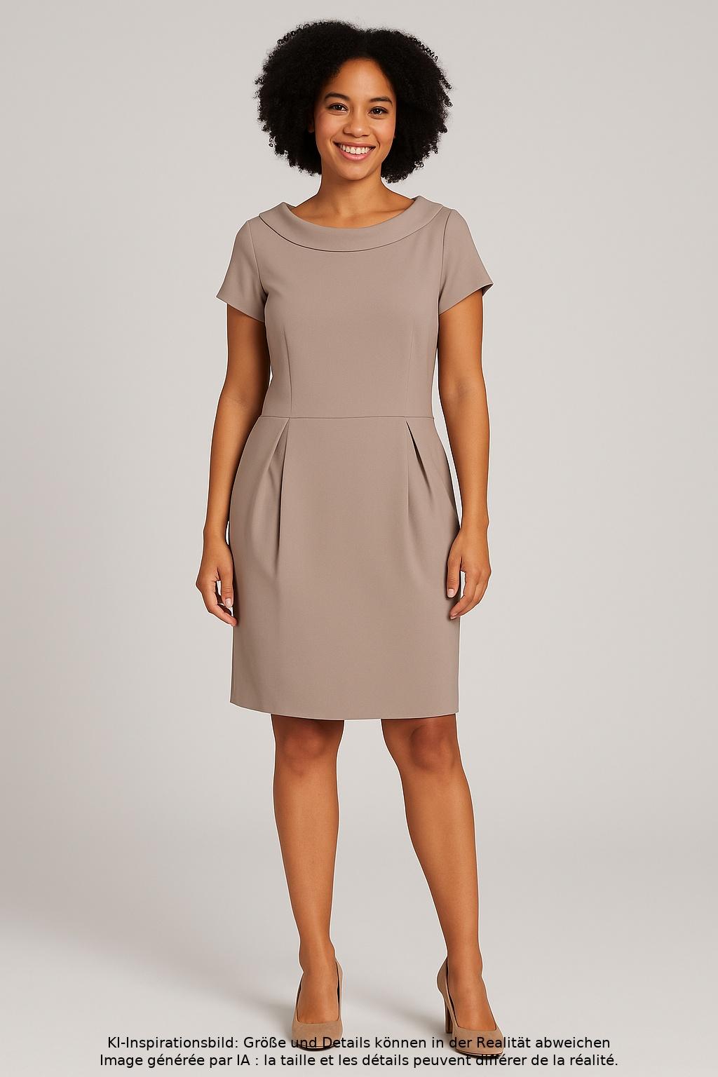 

Moschino Damen Kleid, beige, Gr. 42