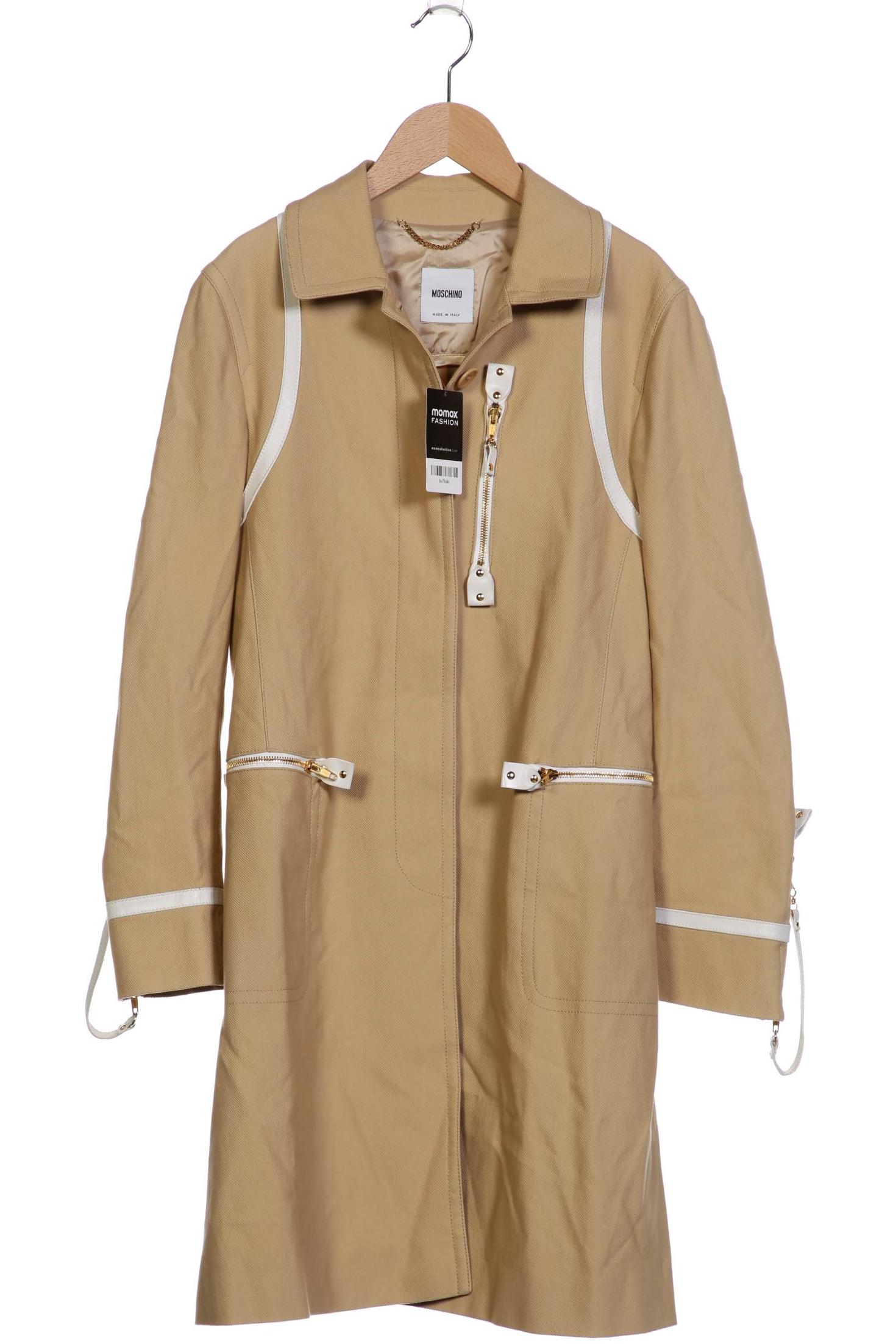 

Moschino Damen Mantel, beige, Gr. 40
