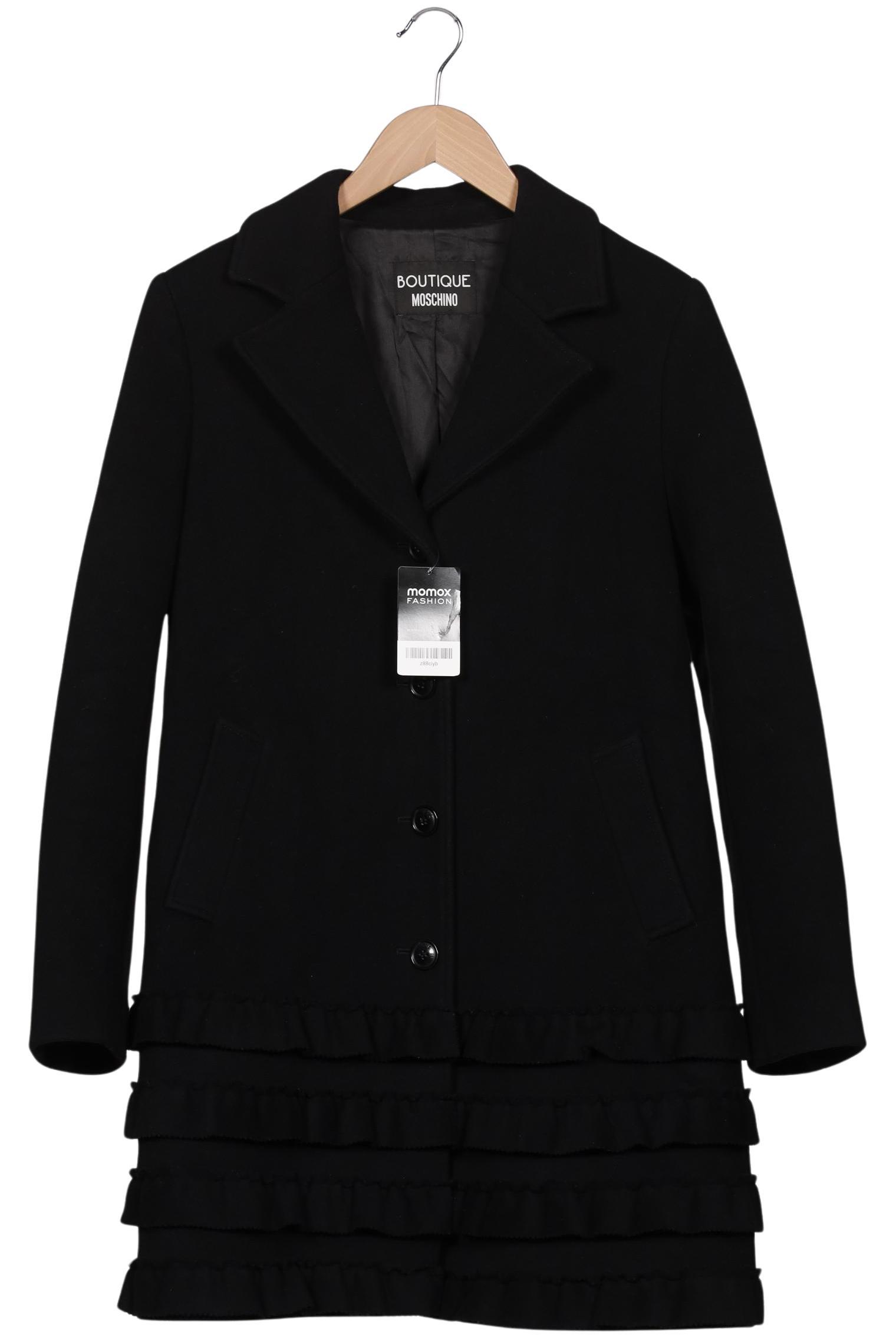 

Moschino Damen Mantel, schwarz, Gr. 40
